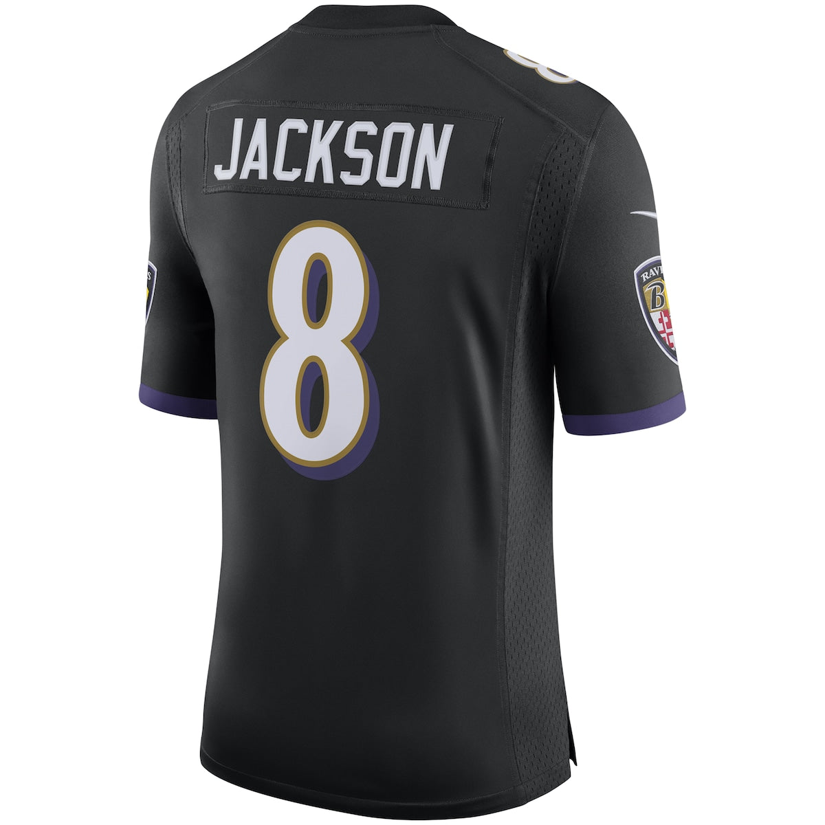 Men's Lamar Jackson Nike Ravens Lamar Jackson Vapor Limited Jersey - Black