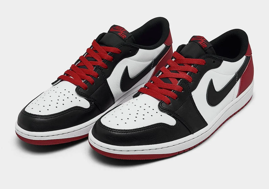 Air Jordan 1 Retro Low OG Black Toe (2023) CZ0790-106