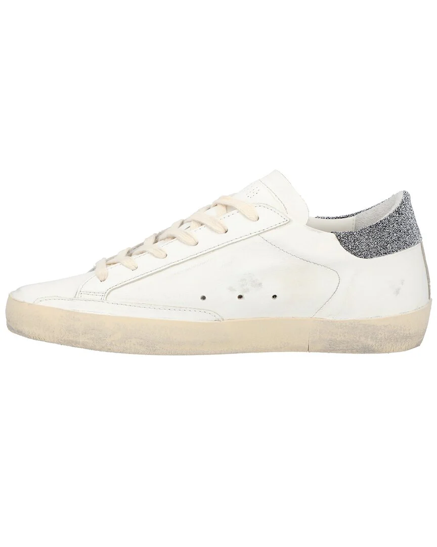 Golden Goose Crystal Superstar Leather Sneaker