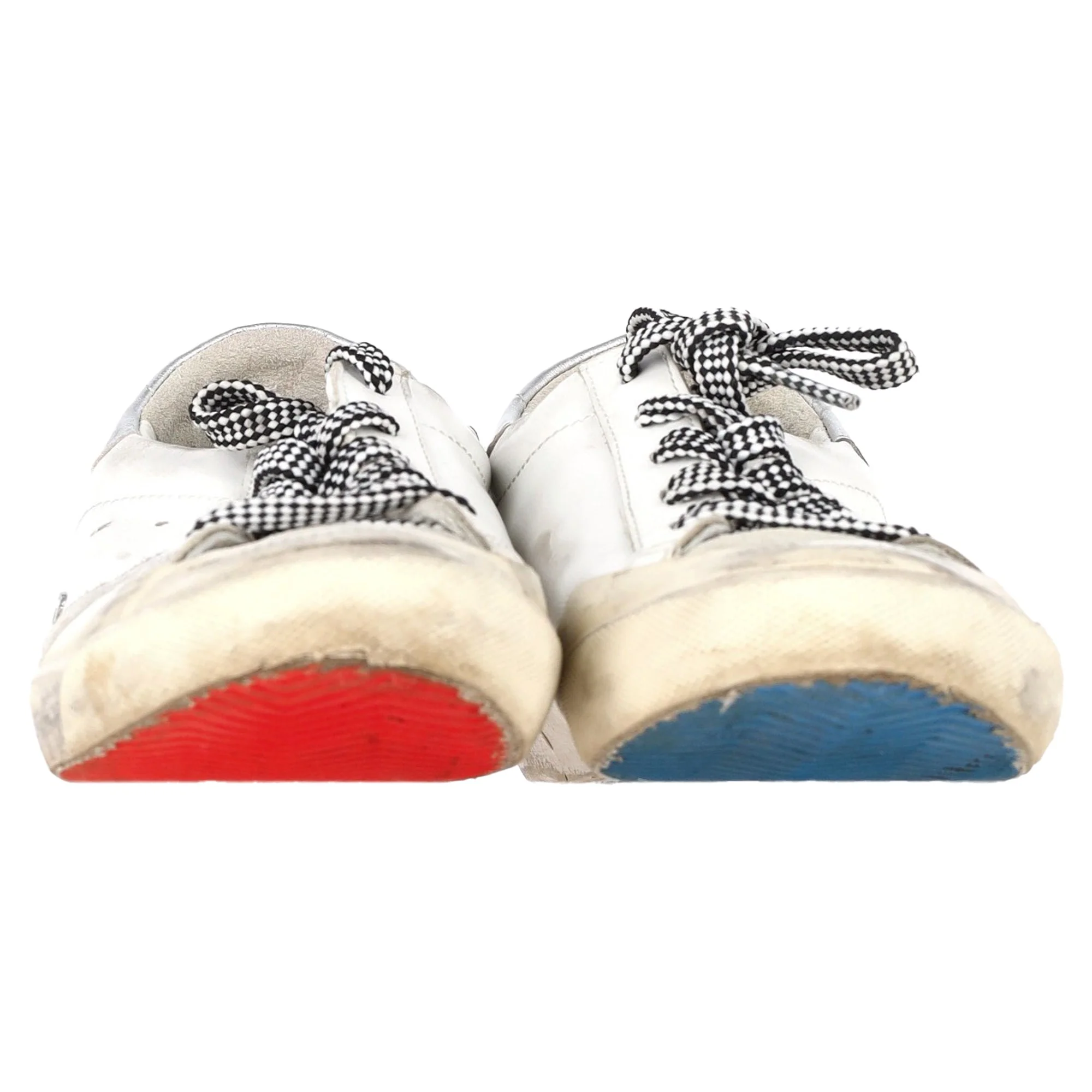 Golden Goose Superstar Penstar Classic 'Love Never Changes' Sneakers in White Leather