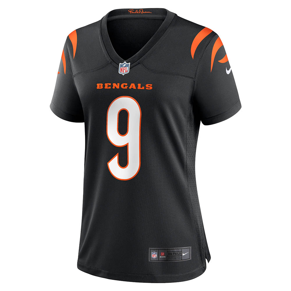 Women's Cincinnati Bengals Joe Burrow Game Jersey Black
