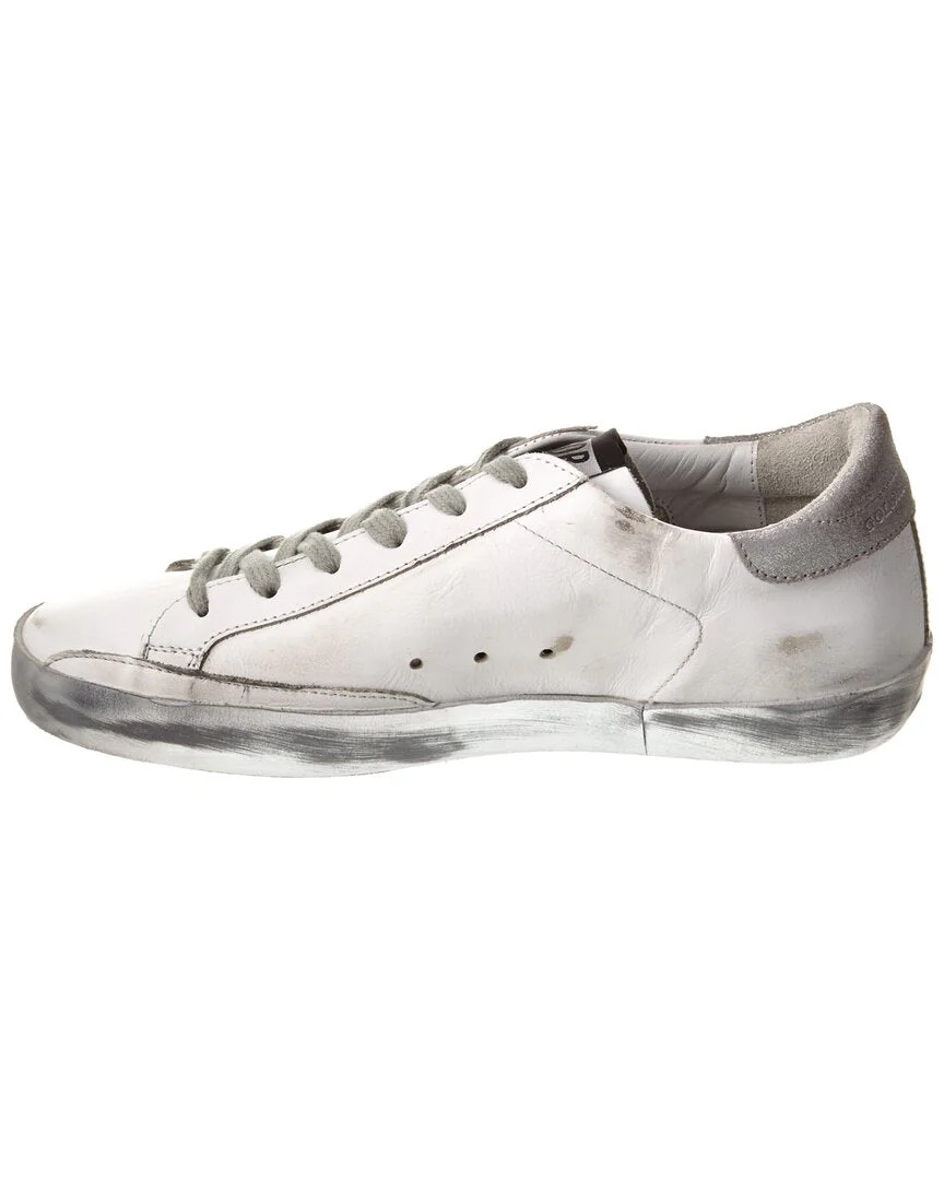 Golden Goose Superstar Leather Sneaker, 37, White