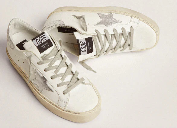 Hi Star Women with a silver metallic star and heel tab