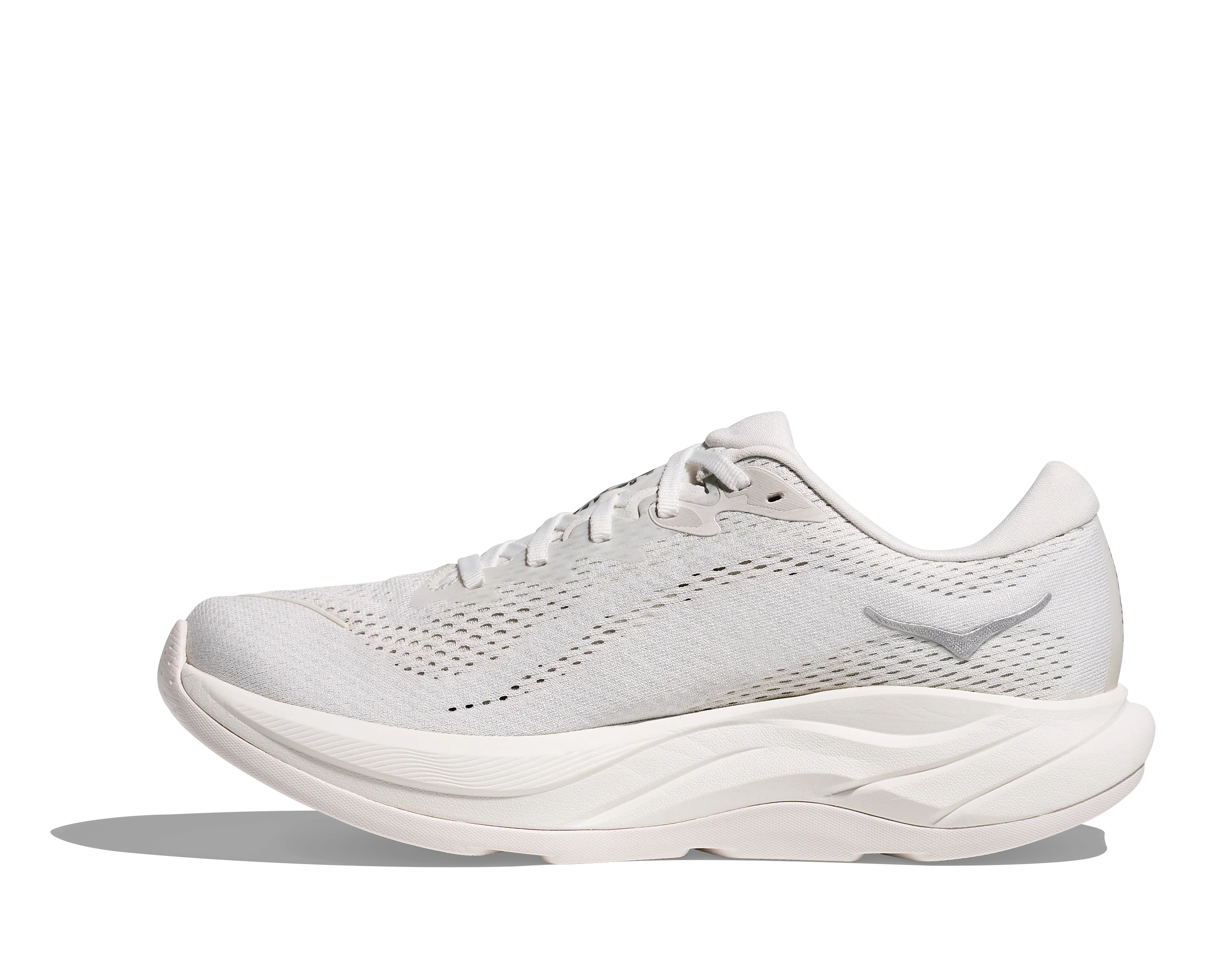 WOMEN'S HOKA RINCON 4 | WHITE | SILVER