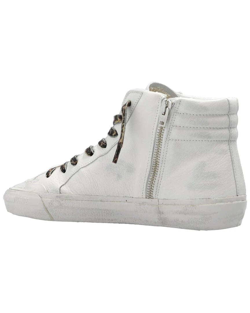 Golden Goose Slide Suede & Leather Sneaker