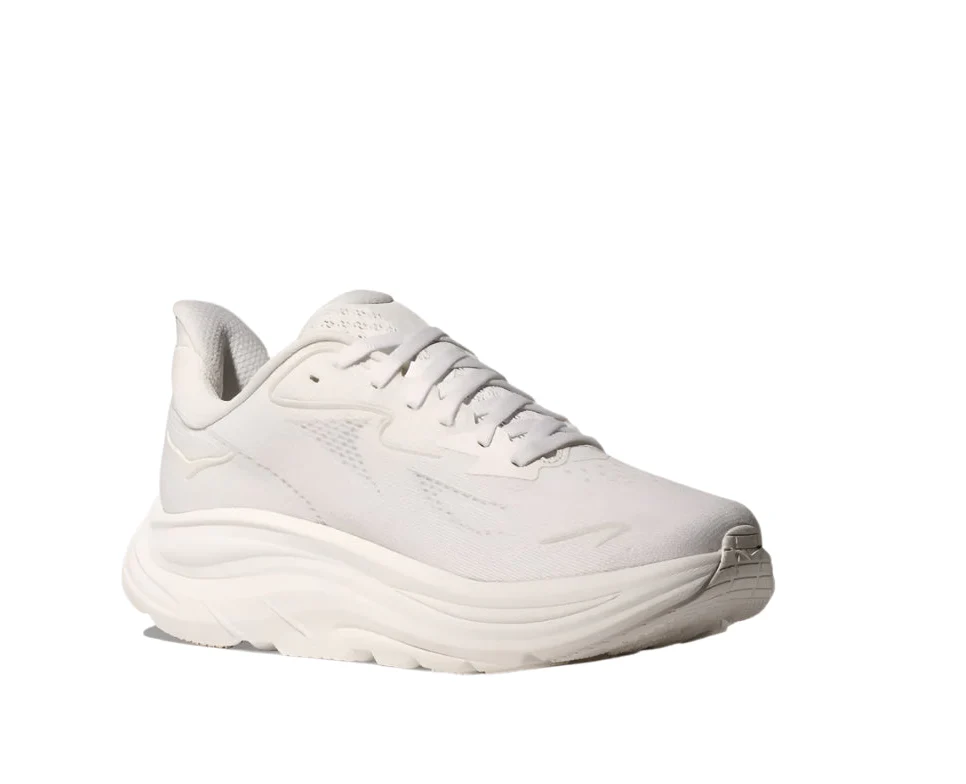 WOMEN'S HOKA CLIFTON 10 | WHITE / WHITE