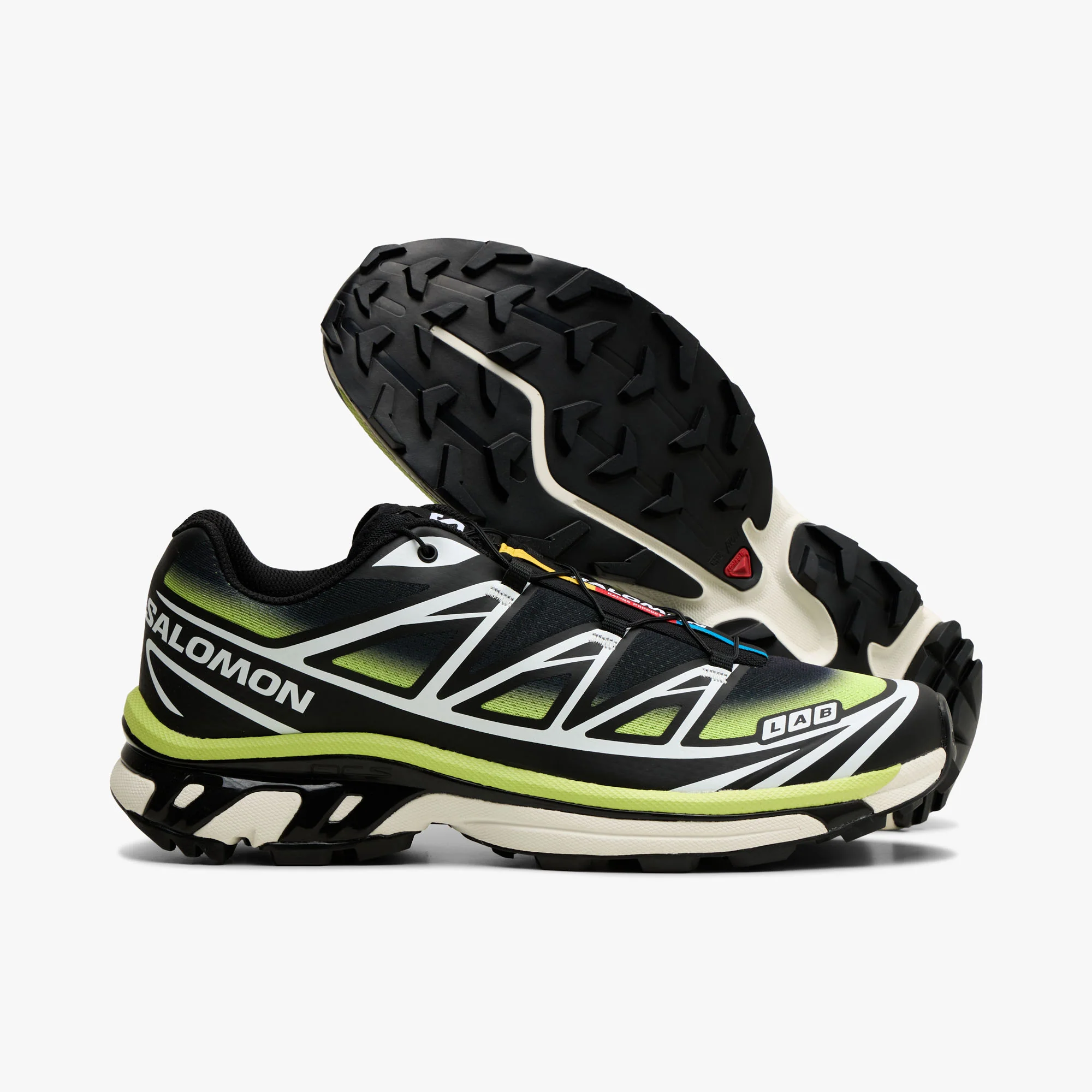 Salomon XT-6 Skyline Black / Maritime Blue - Sharp Green