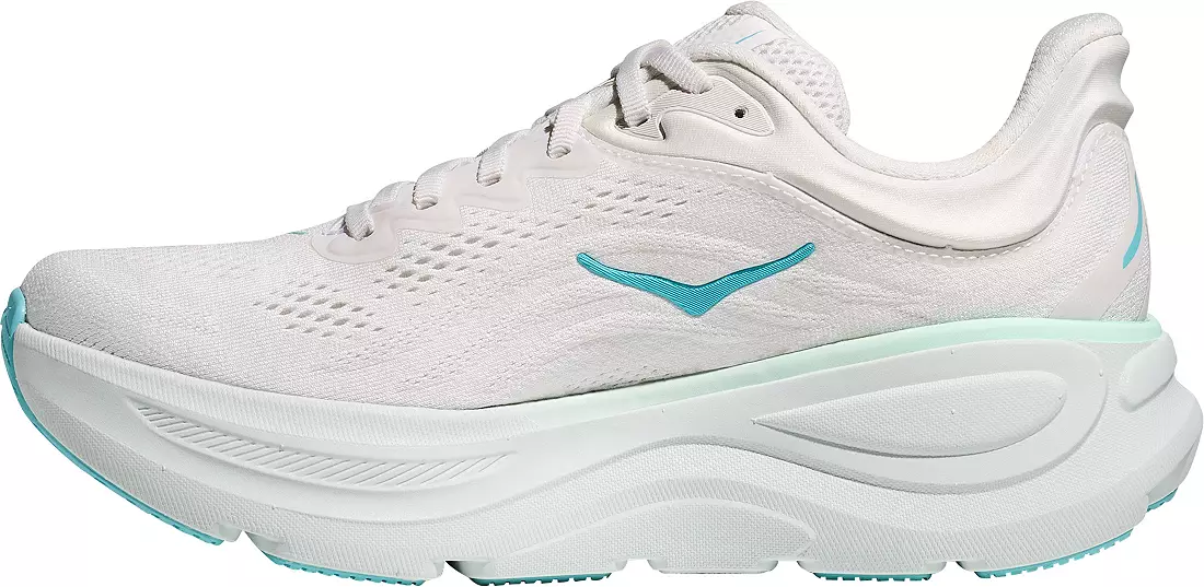 WOMEN'S HOKA BONDI 9 | FROST / CIELO BLUE