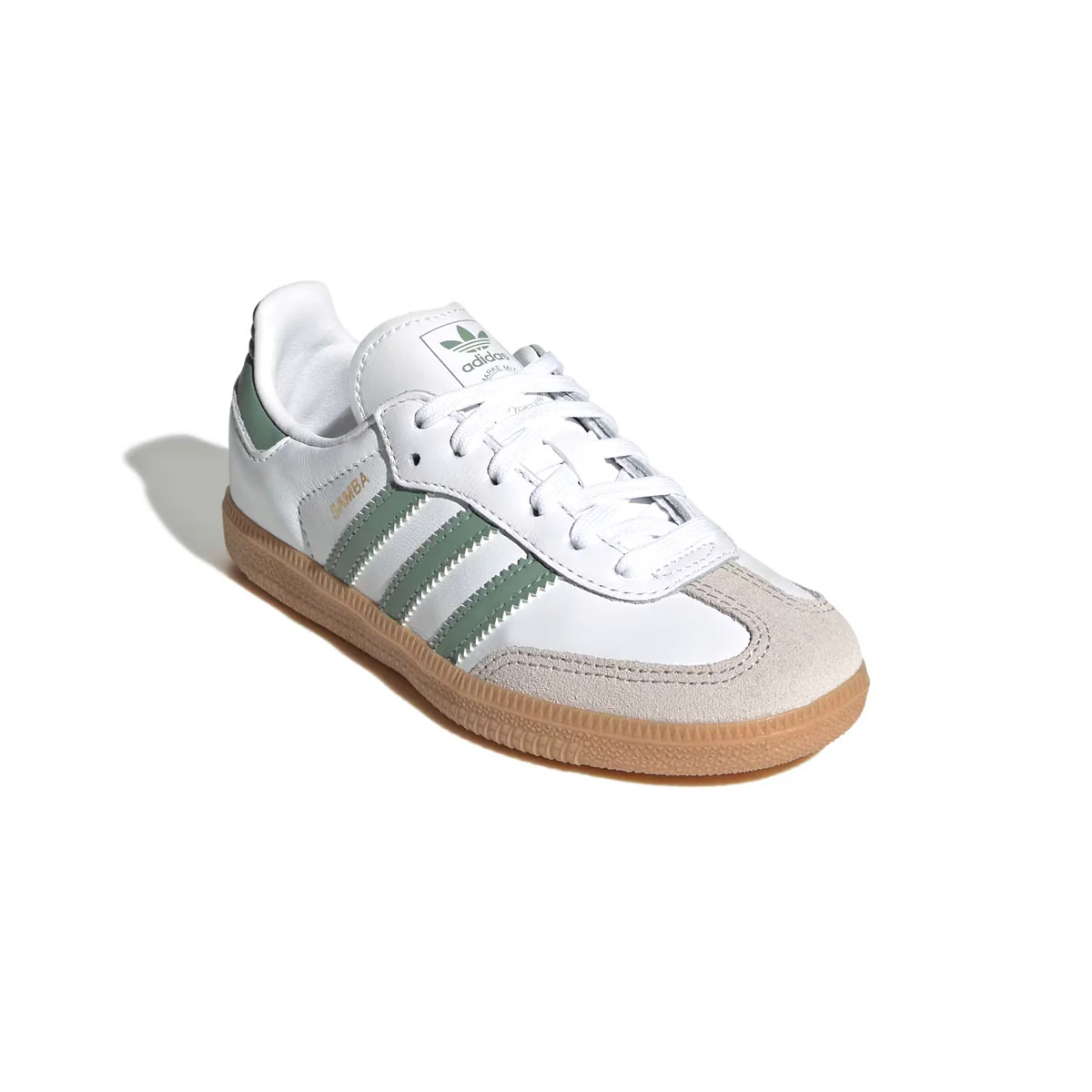 Kids Samba OG 'Cloud White Silver Green'