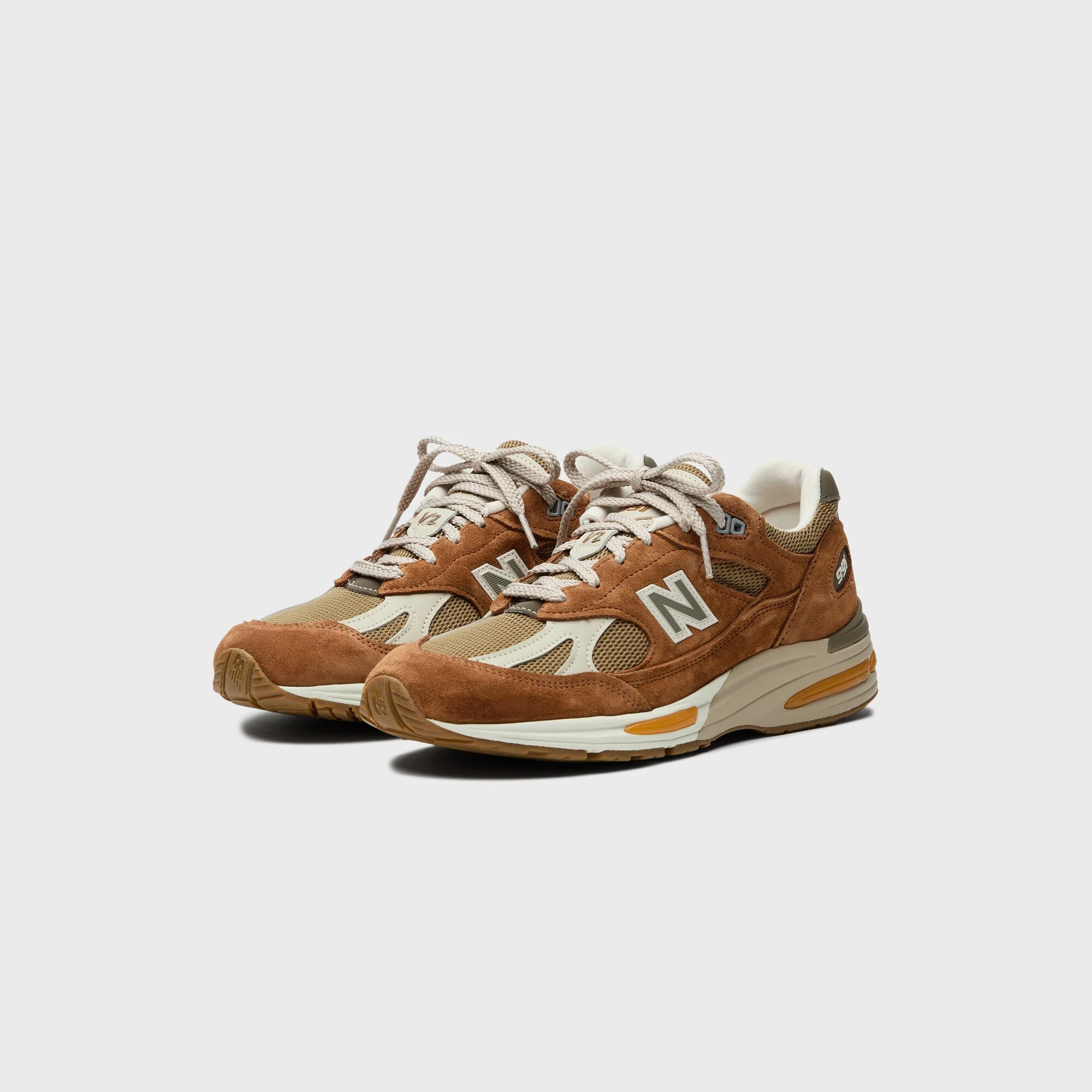 New Balance Made in UK 991v2 - Caramel Cafe / Dijon / Feature Grey