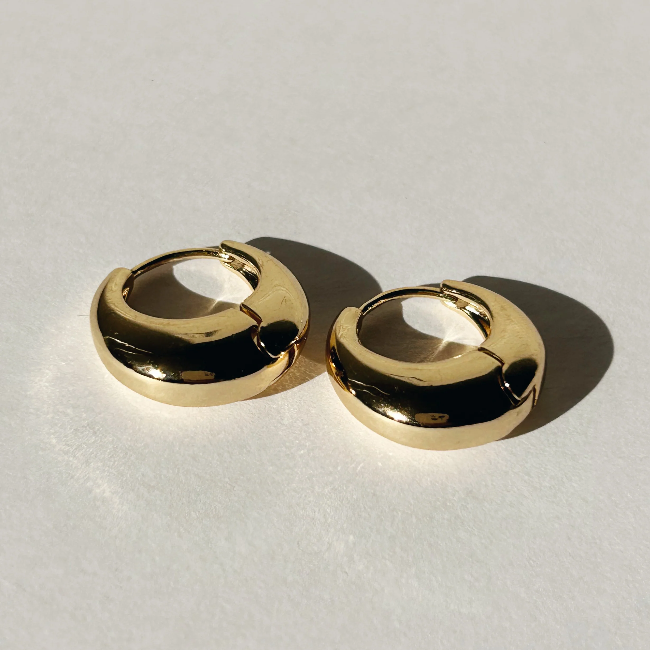 Hollywood Gold Hoops