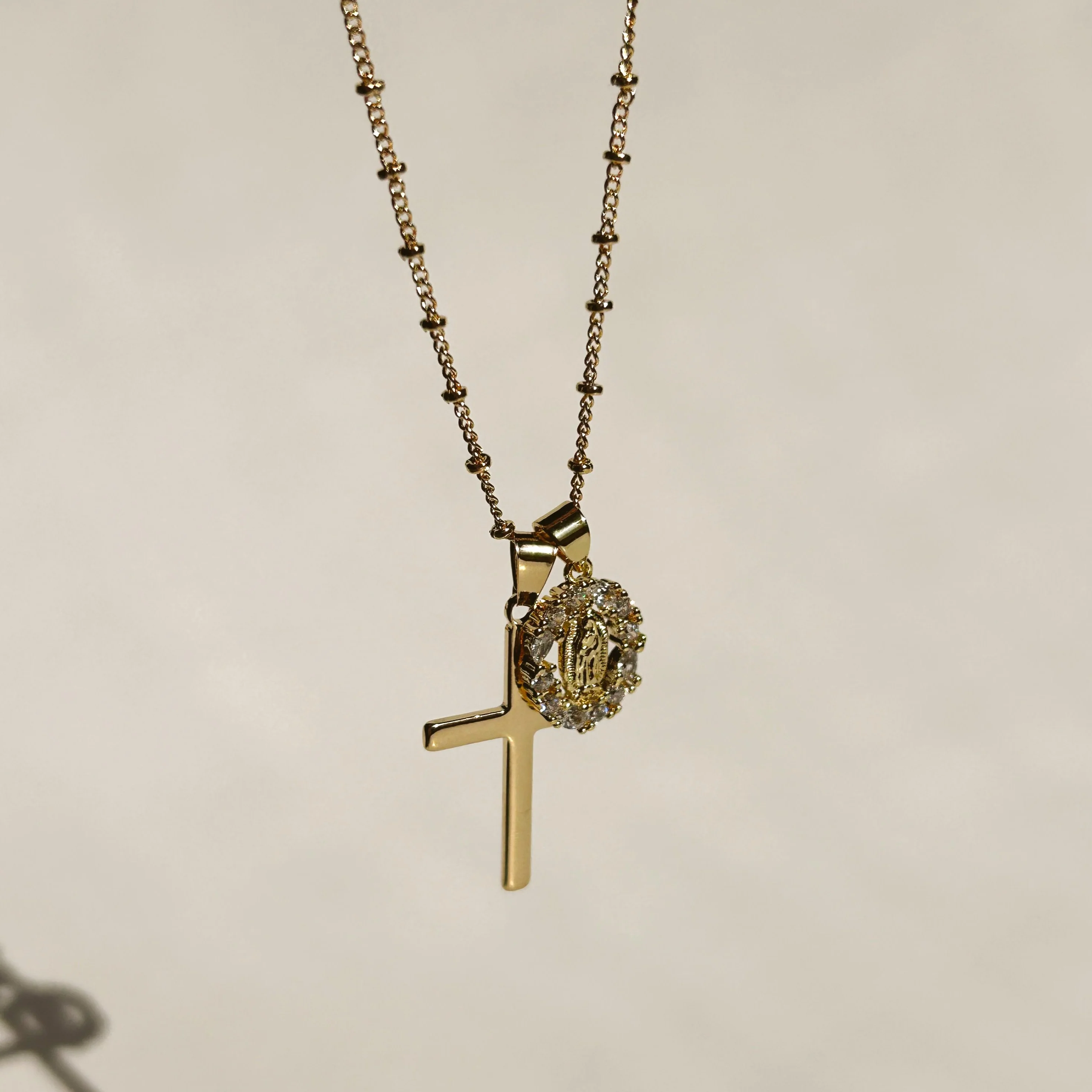 Sistine Cross Necklace