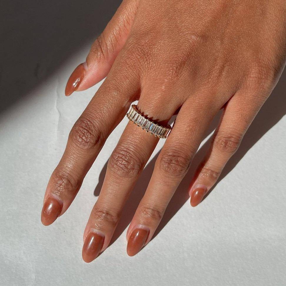 Rox CZ Band Ring