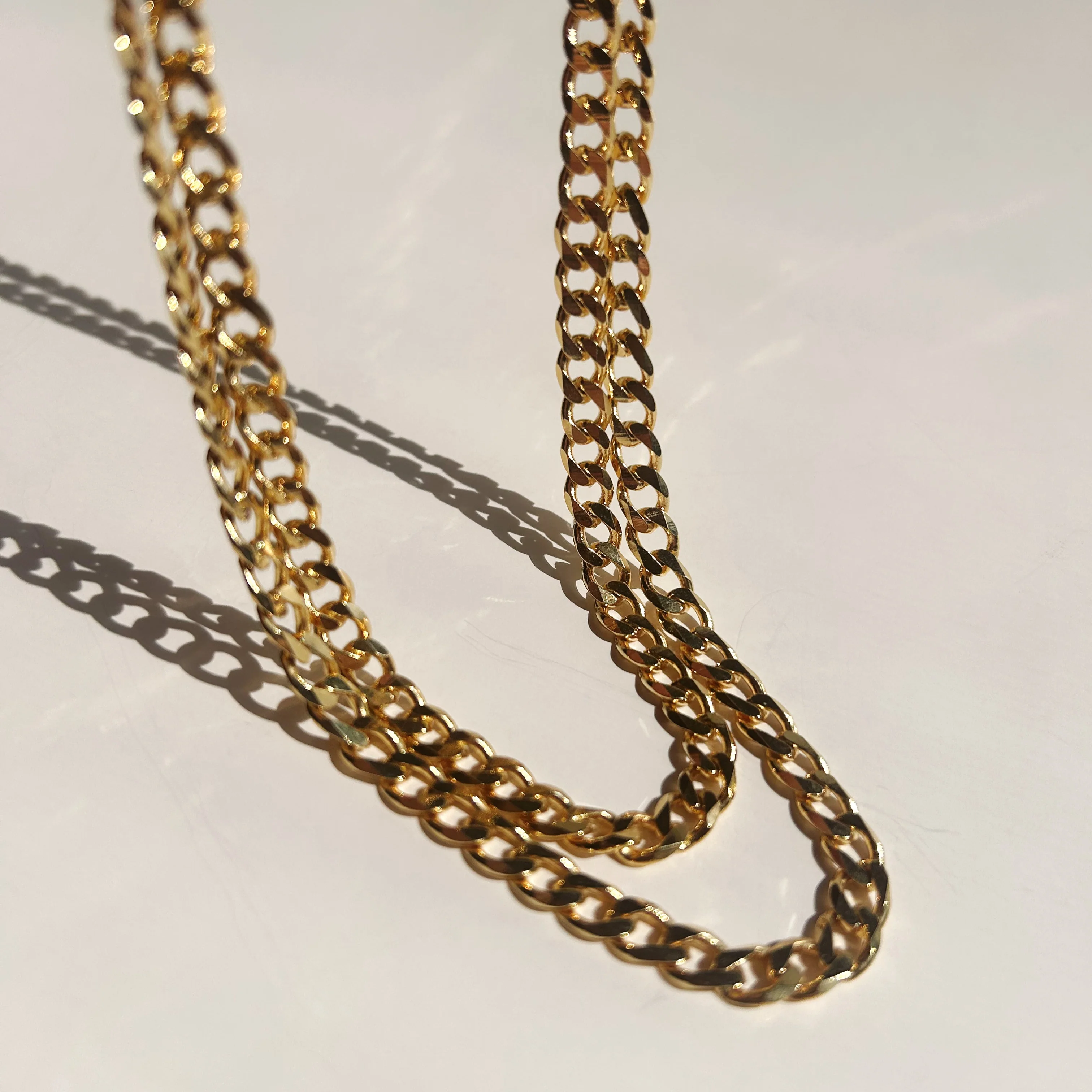 Raquel Curb Chain Necklace