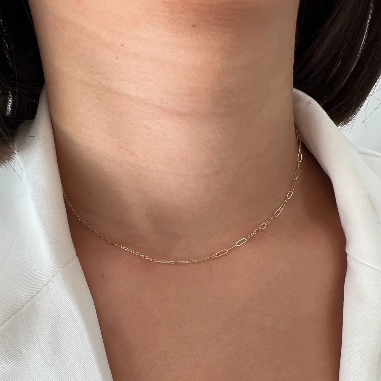 Boundless Solid Gold Necklace