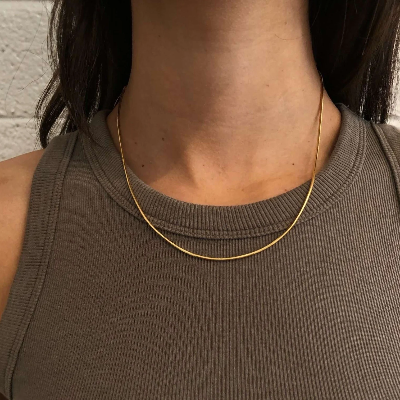 Zoey Snake Chain Necklace