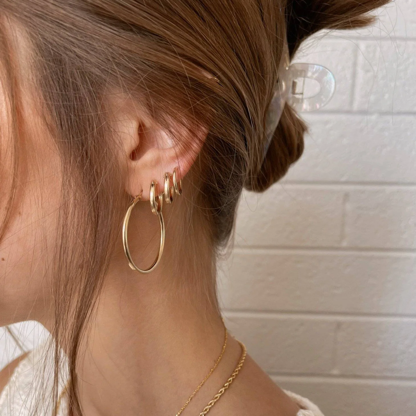 Everyday Gold Hoop Earrings
