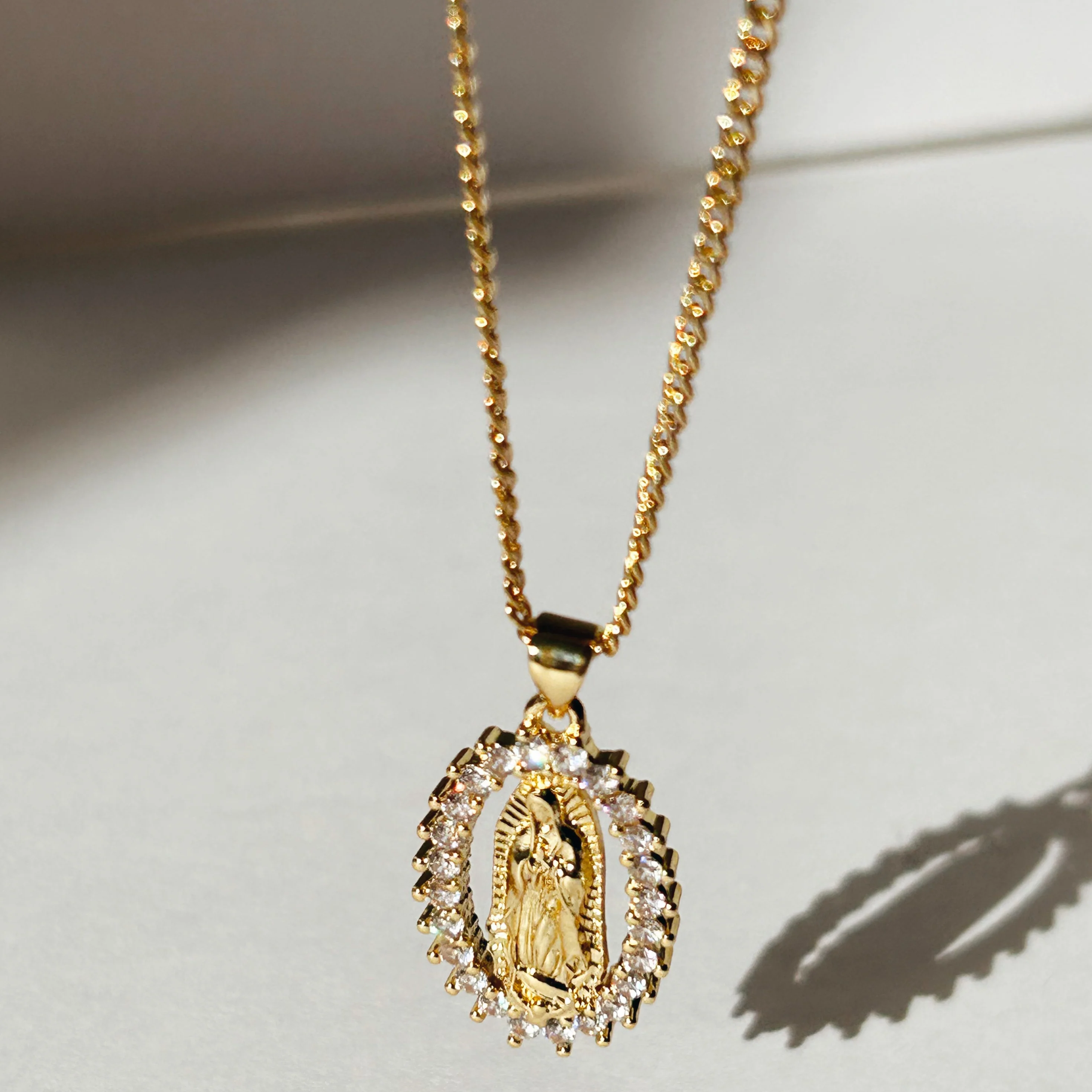 Empowered Mother Mary Necklace