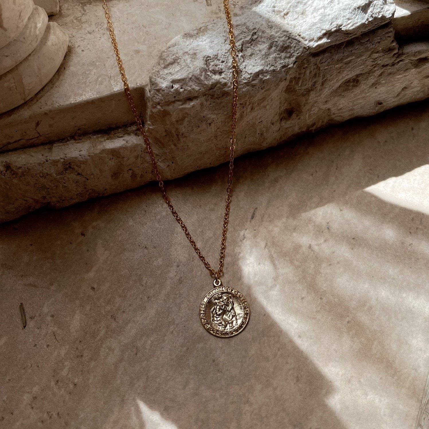 Traveler St. Christopher Necklace