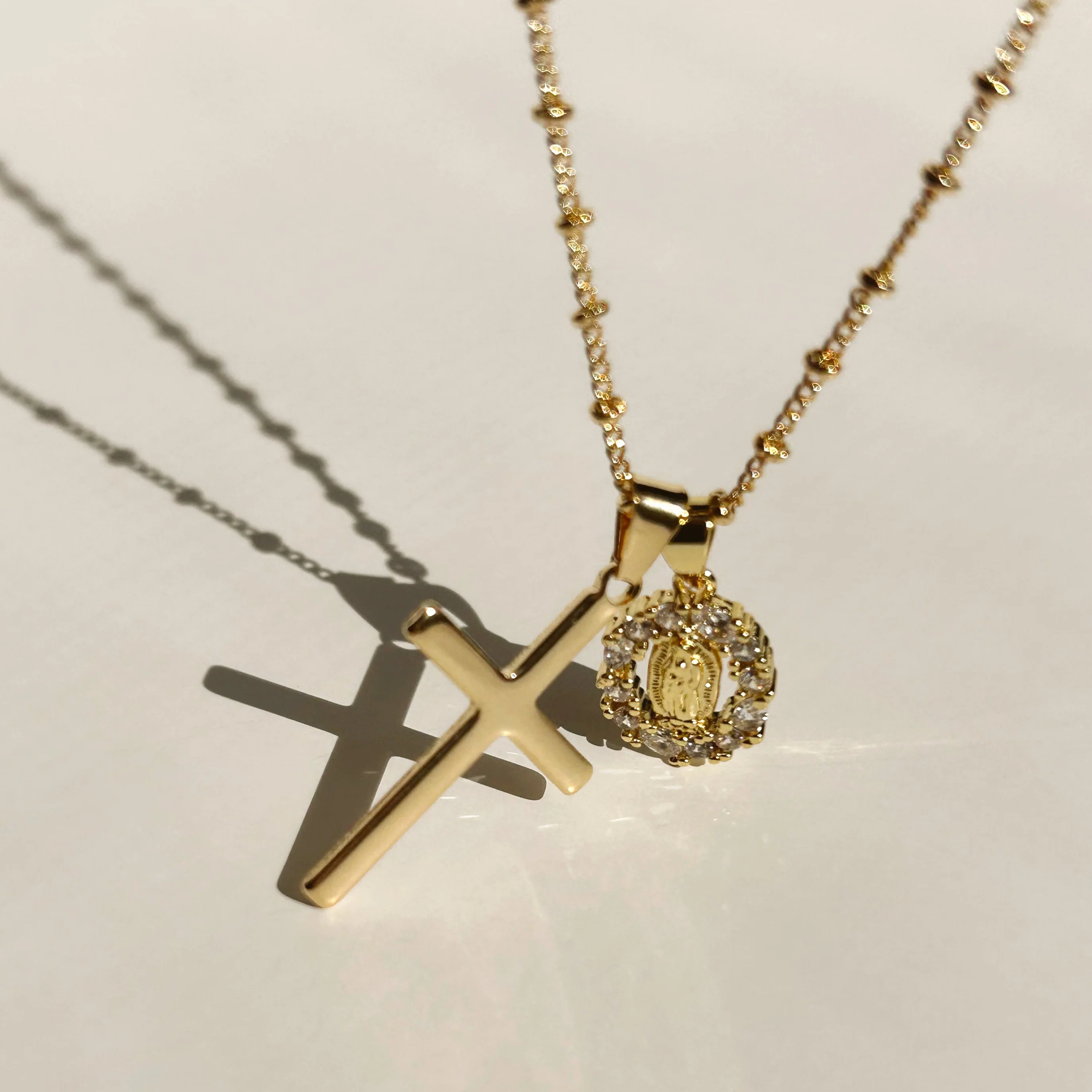 Sistine Cross Necklace