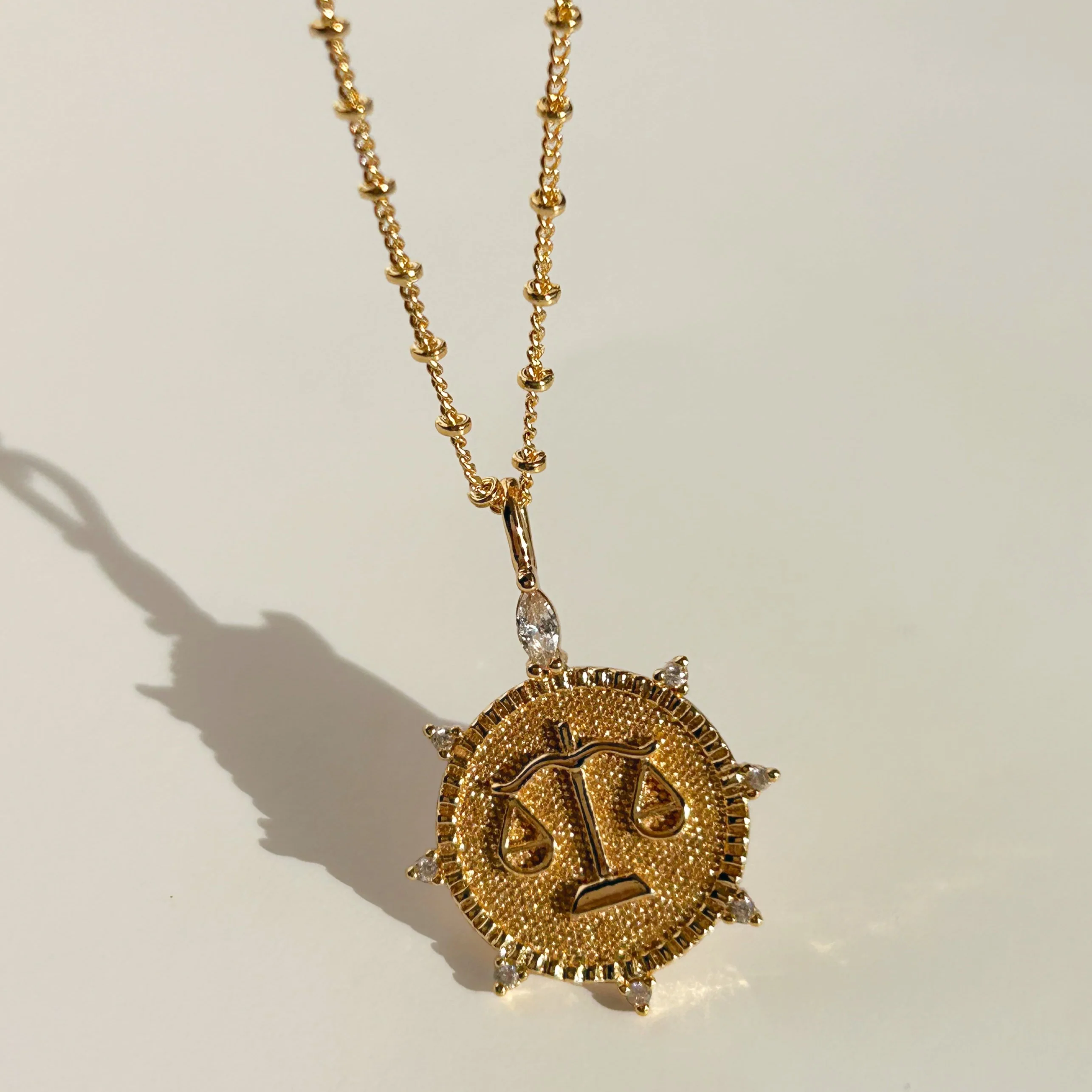 Starlet Zodiac Charm Necklace