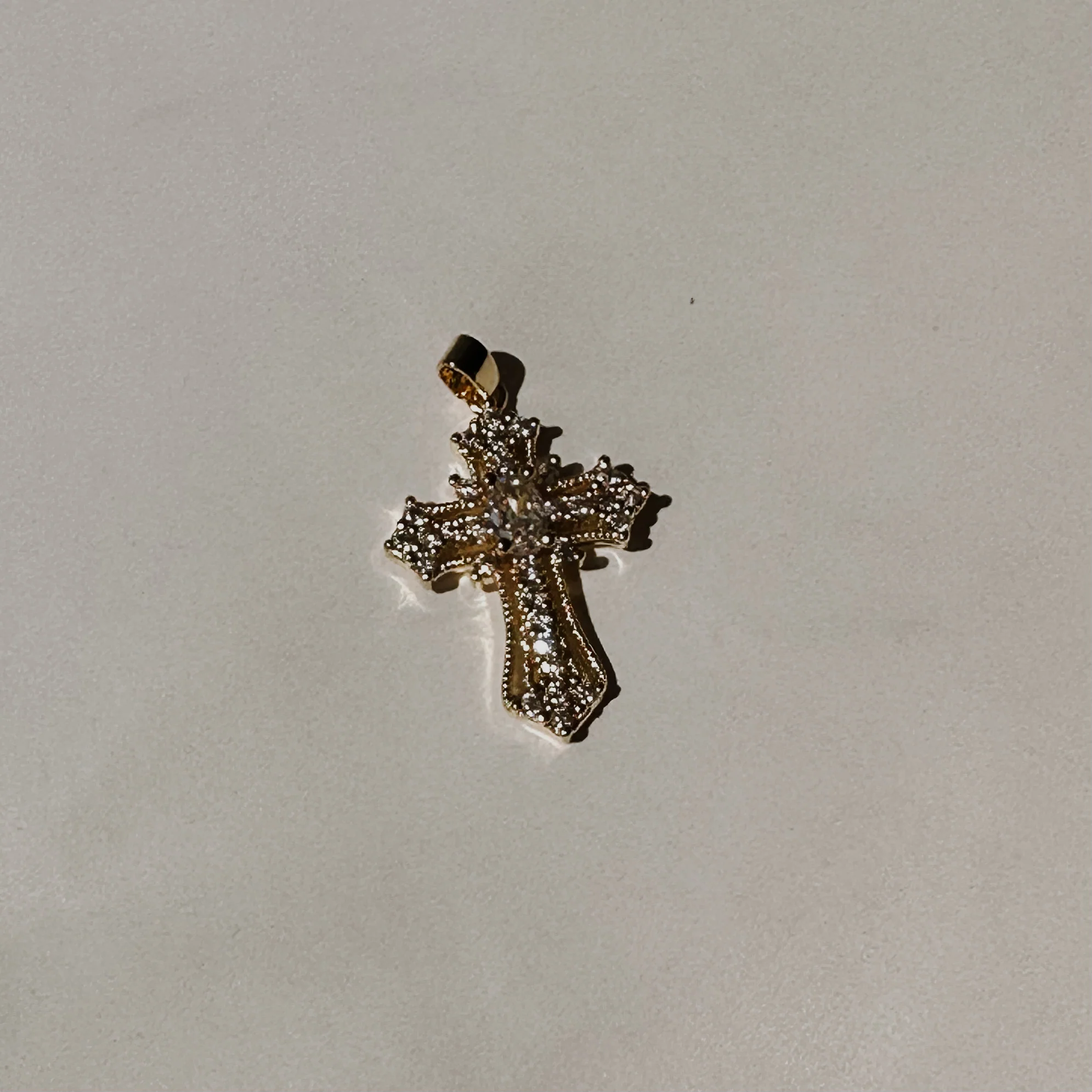 Miraculous CZ Cross Charm