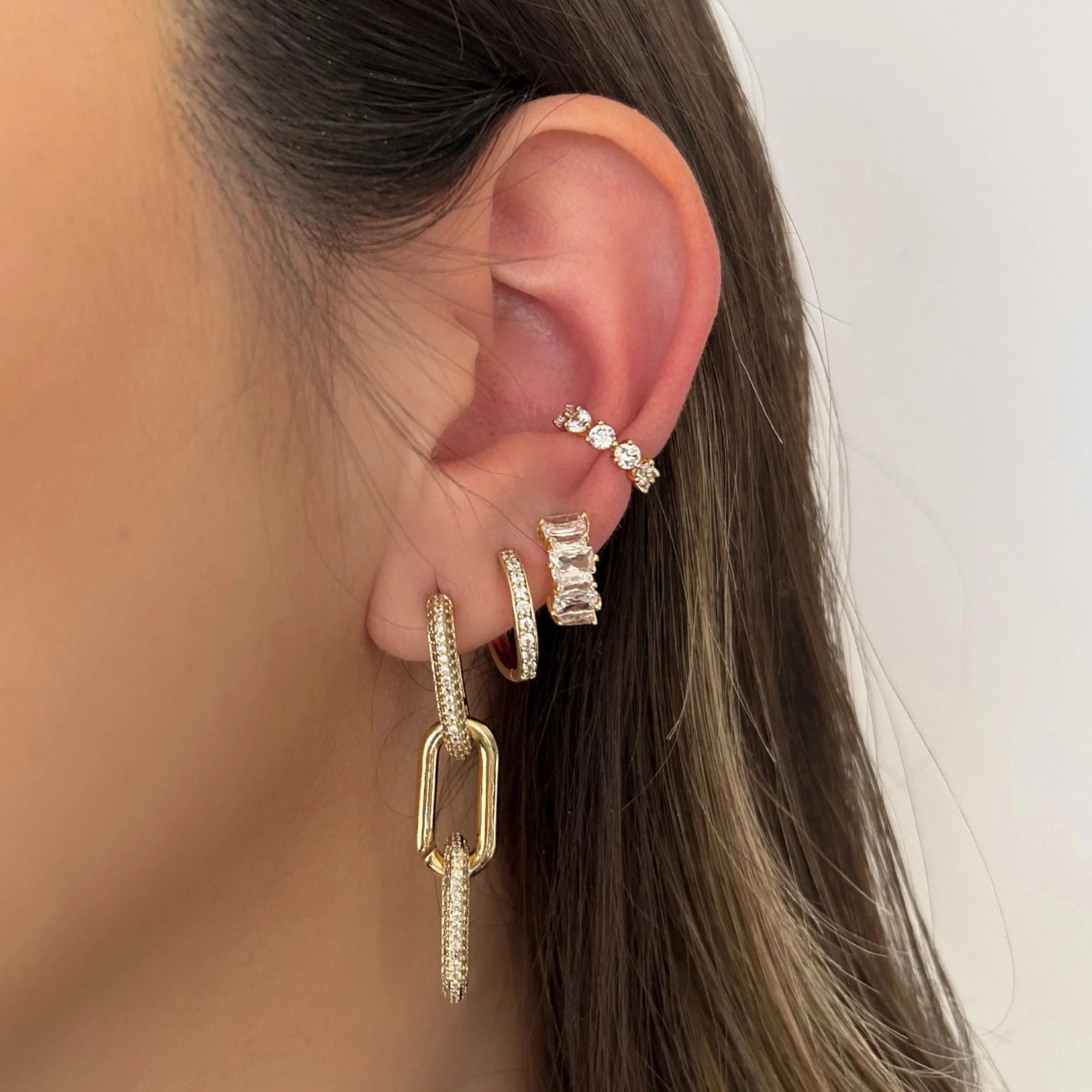Eternity CZ Ear Cuff