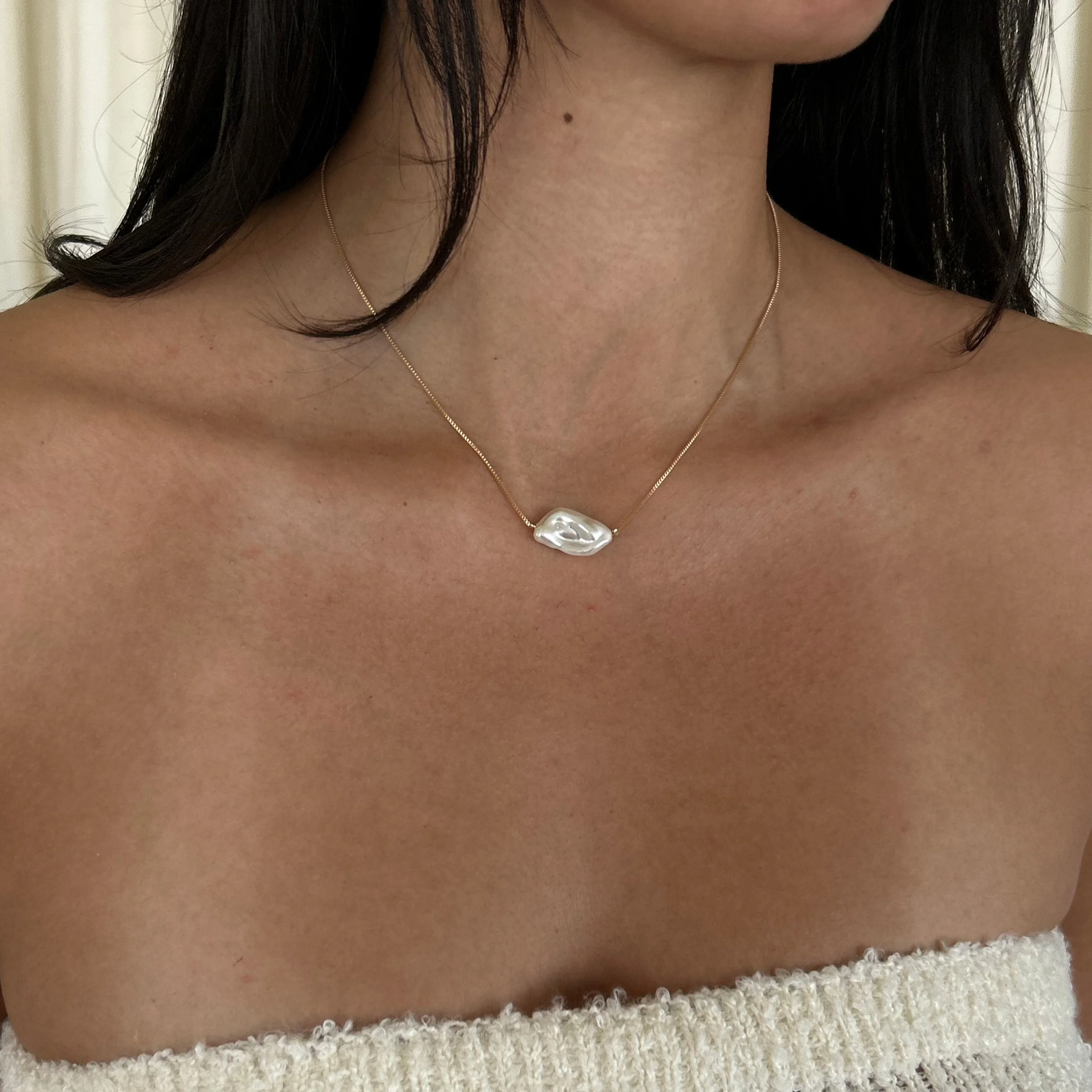 En La Playa Pearl Necklace