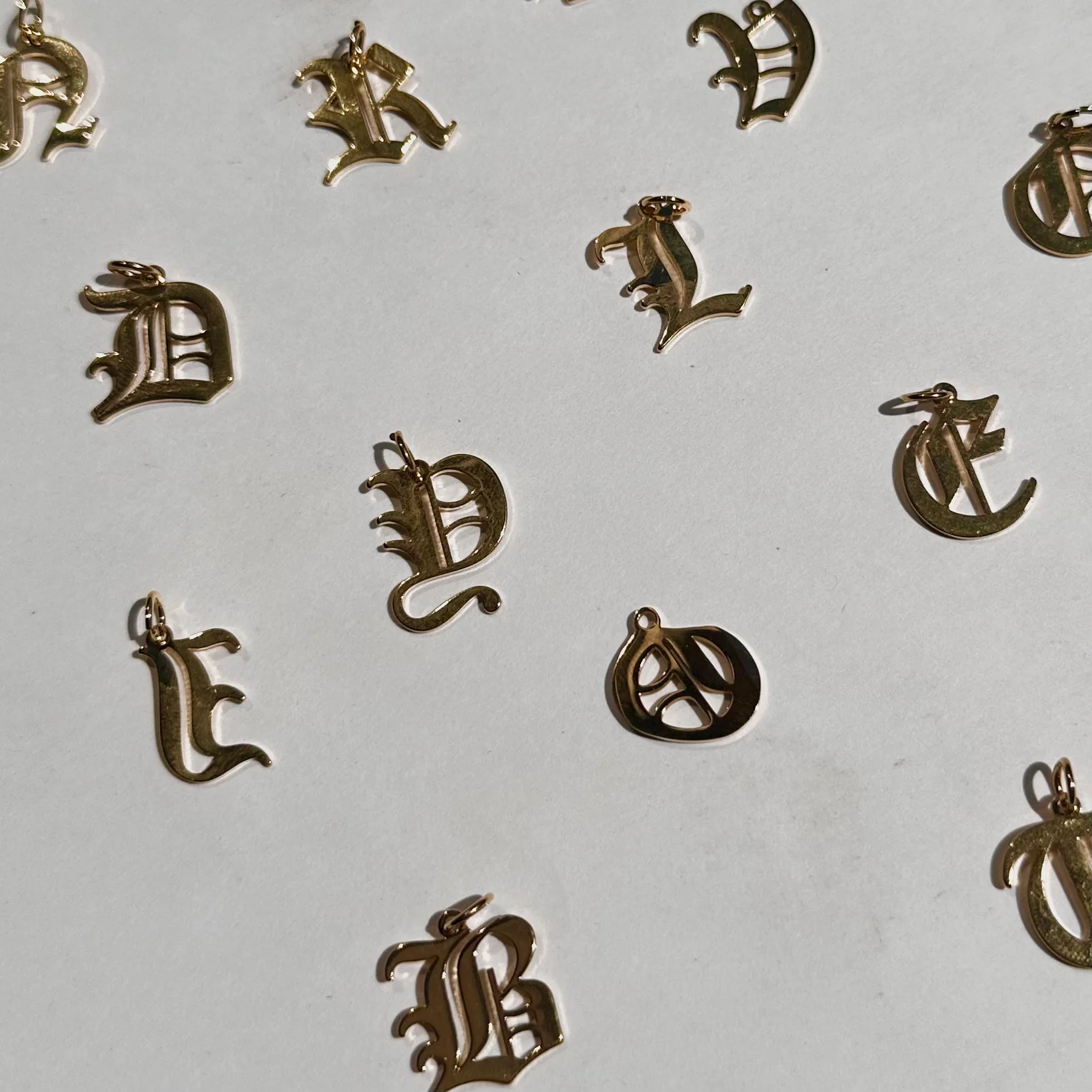 Gothic Initial Charm