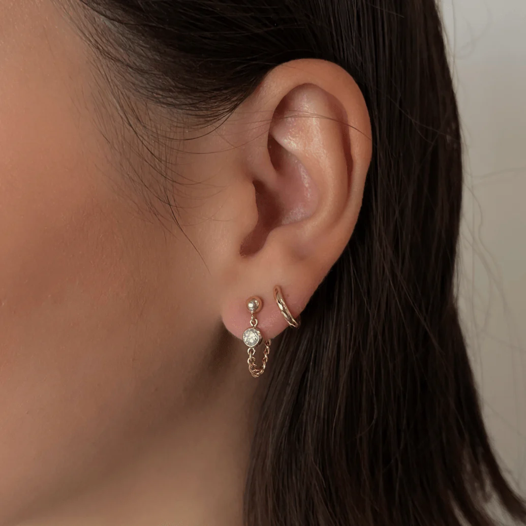 Ridley CZ Stud Earrings