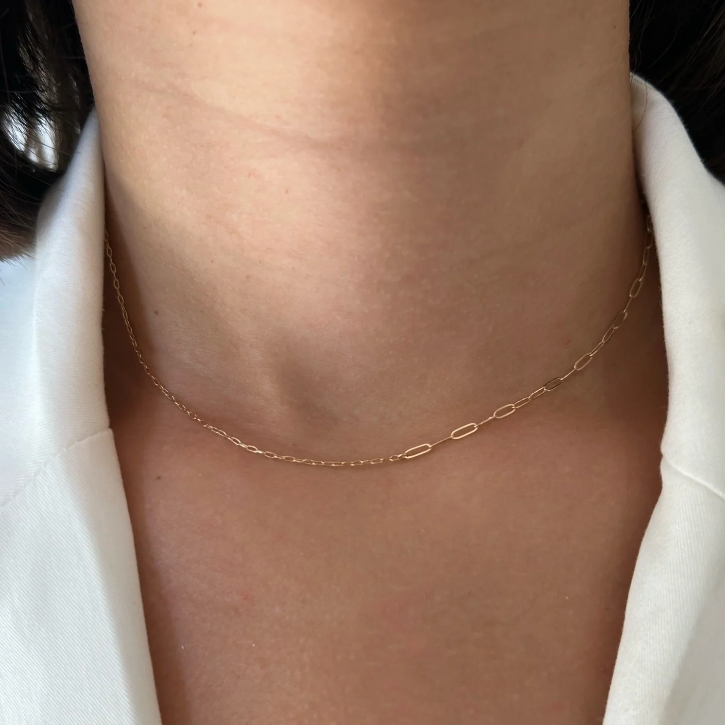 Boundless Solid Gold Necklace