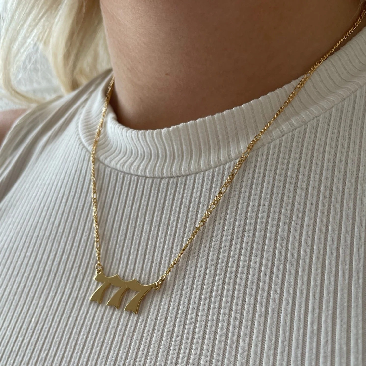 Spiritual Feels Angel Number Necklace
