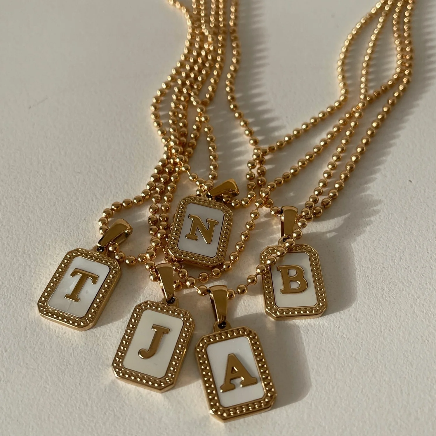 With Love Initial Necklace