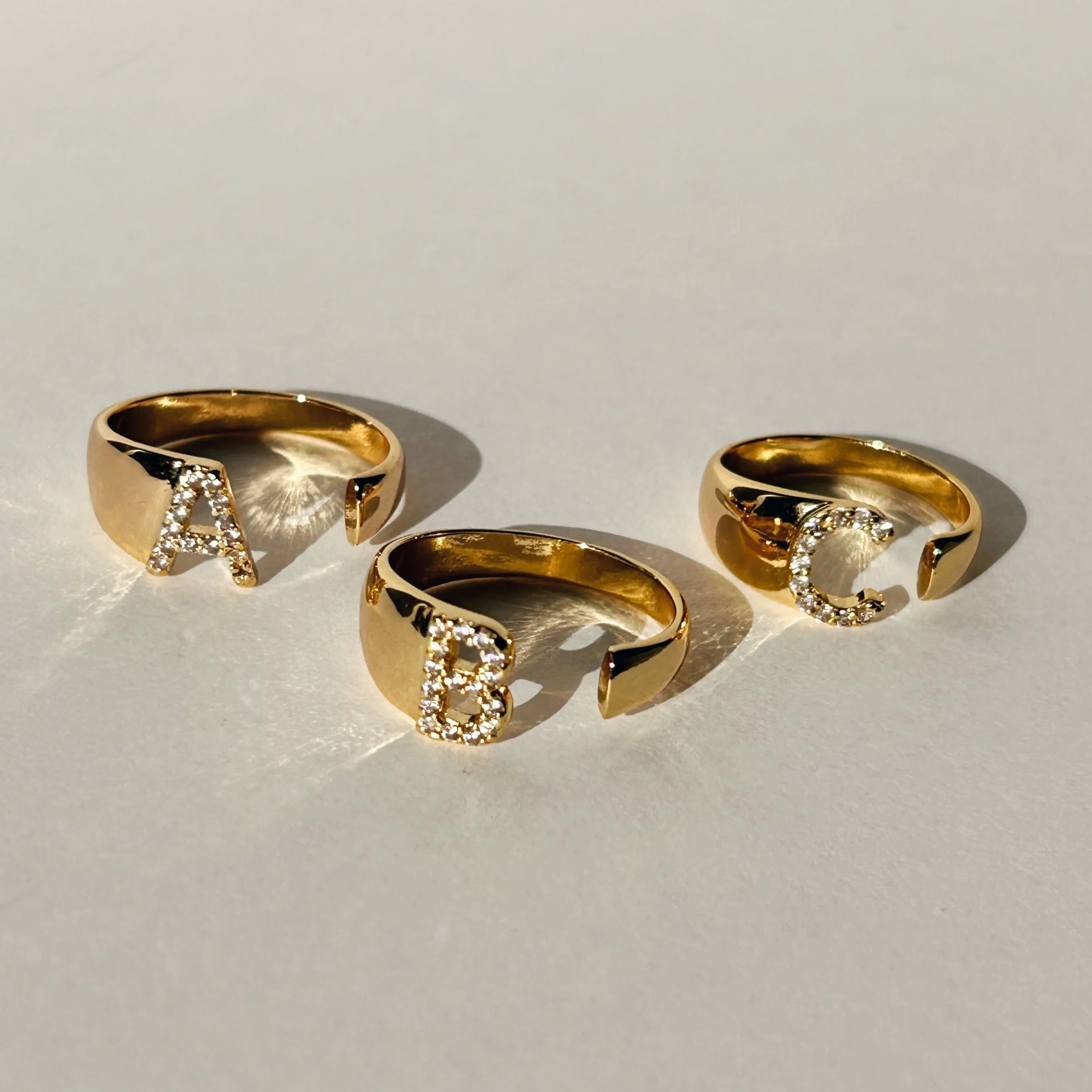Initial CZ Ring