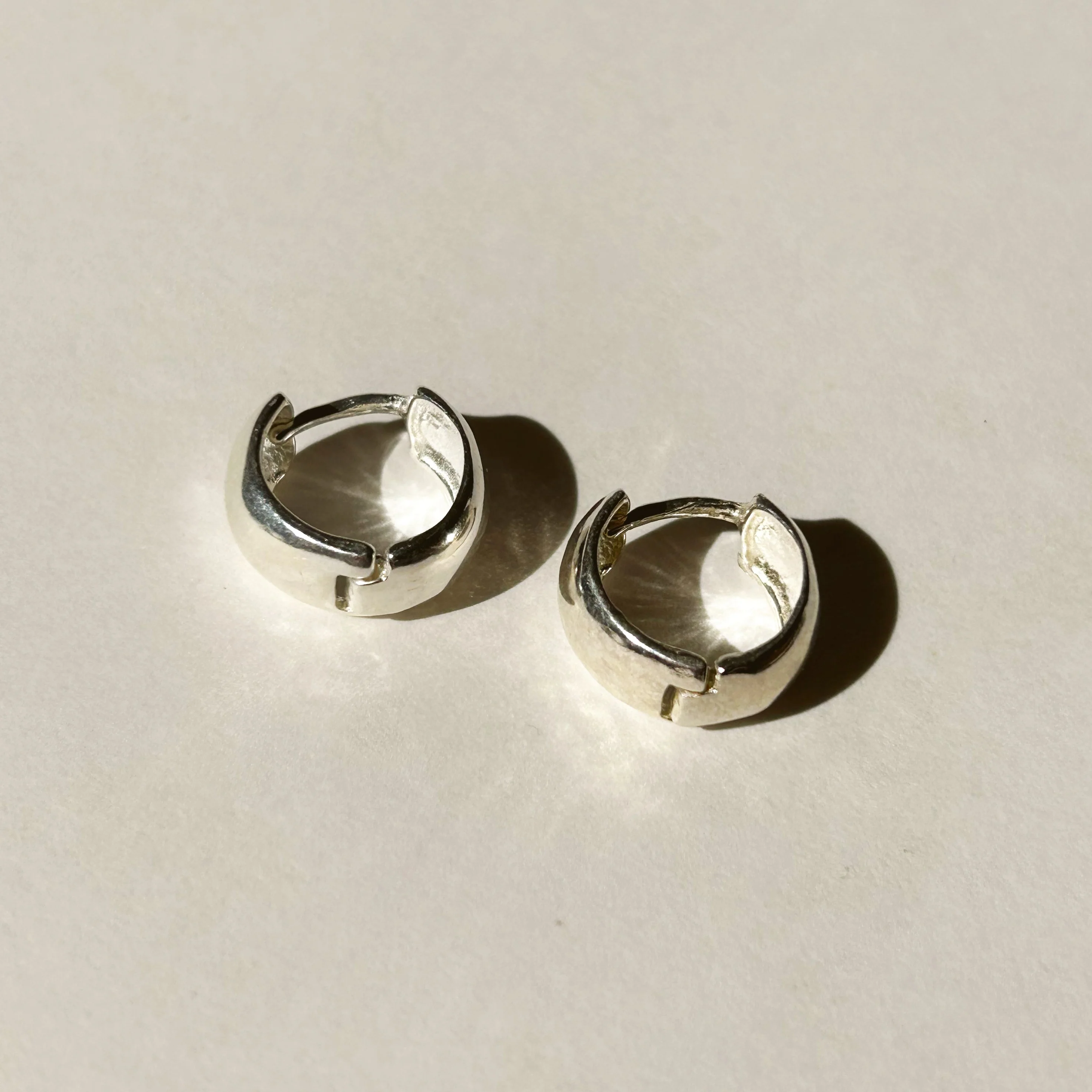 Vilnius Silver Hoops