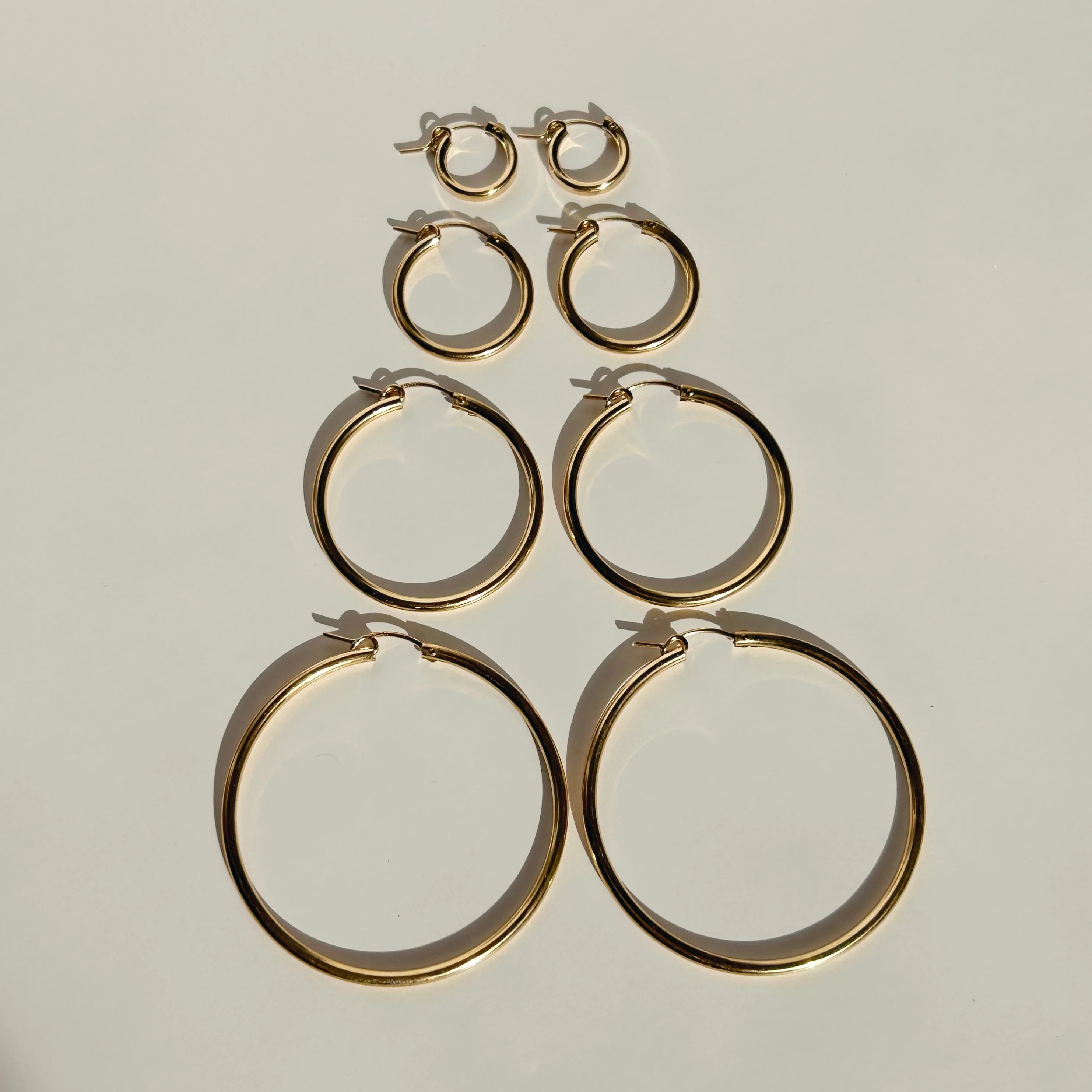 Everyday Gold Hoop Earrings