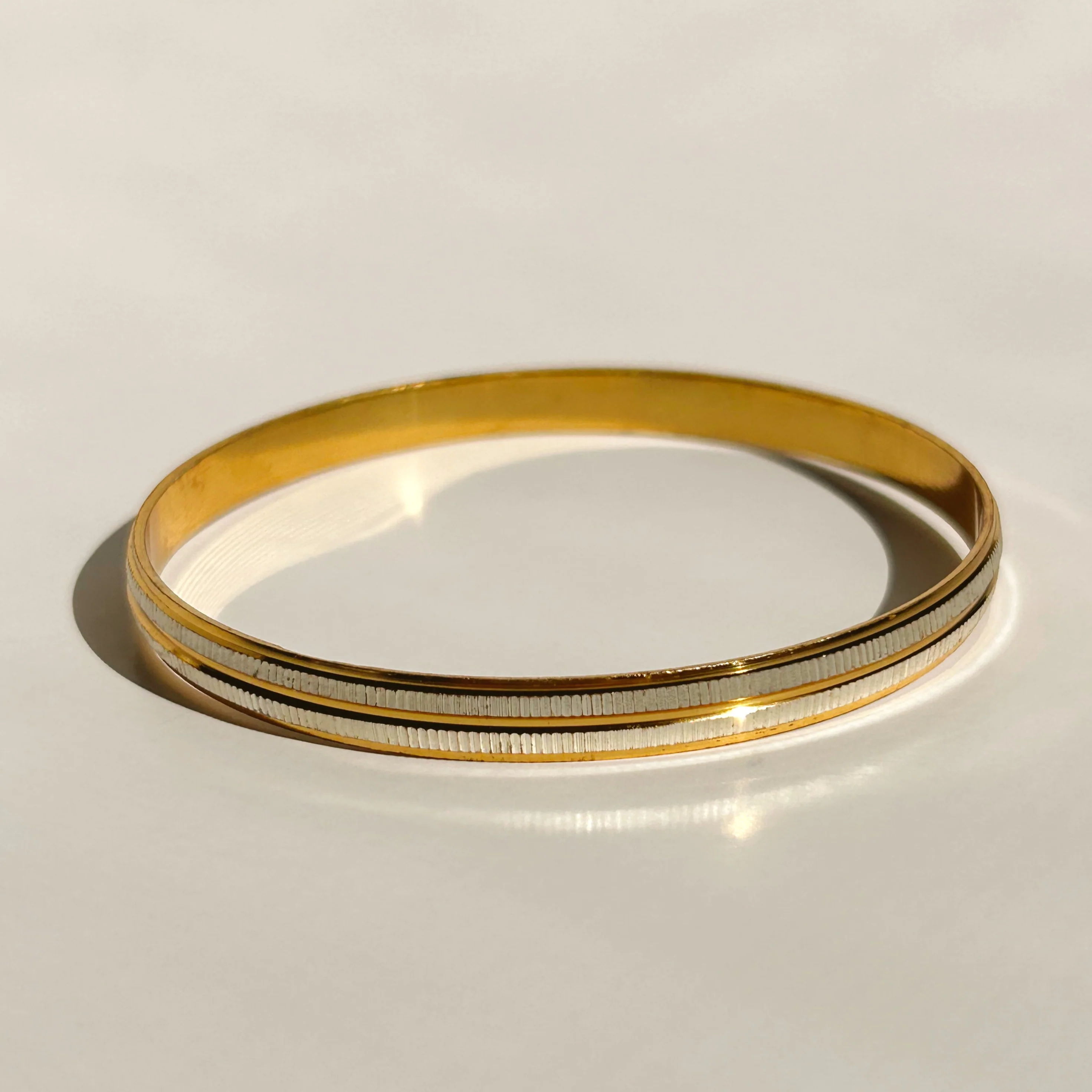 Helios Two-Tone Bangle