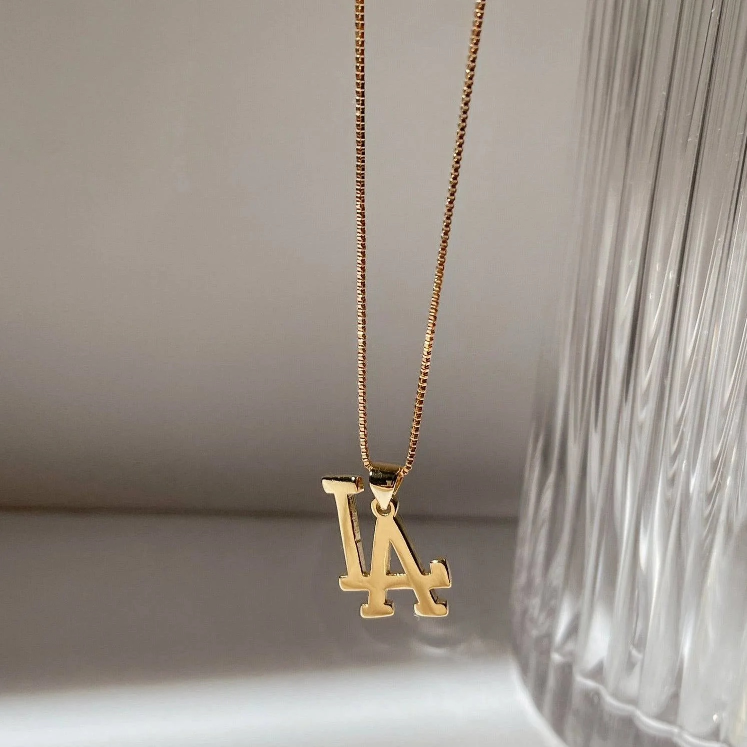 City of Angels LA Charm Necklace