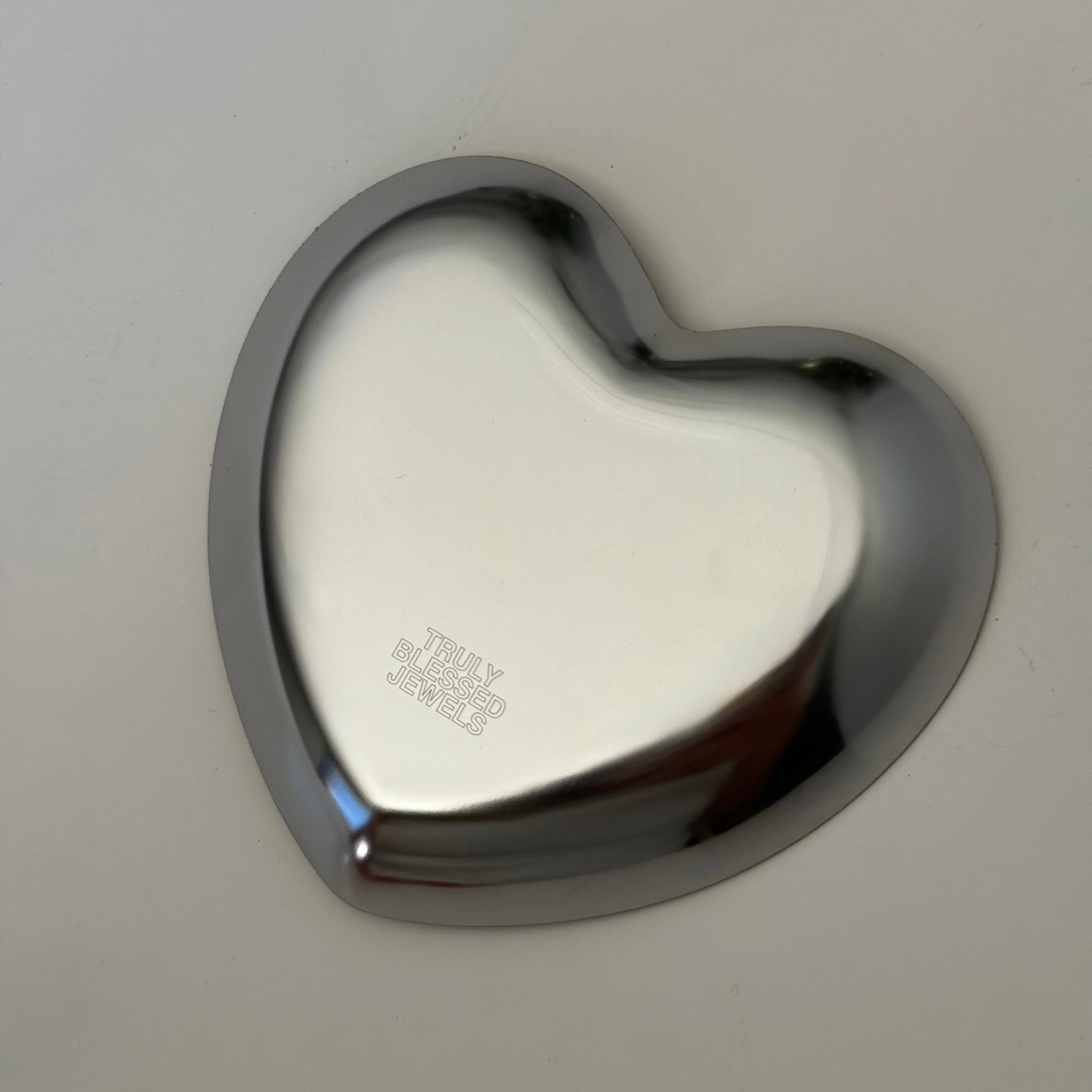 Silver Engraved Jewelry Tray