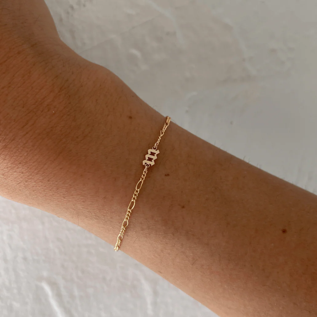 Spiritual Feels Angel Number Bracelet