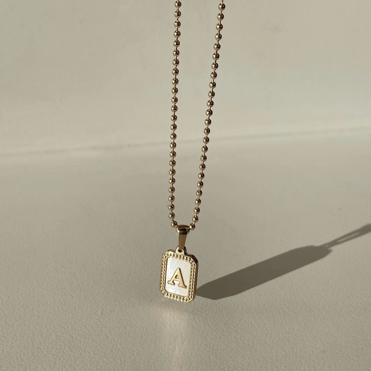 With Love Initial Necklace