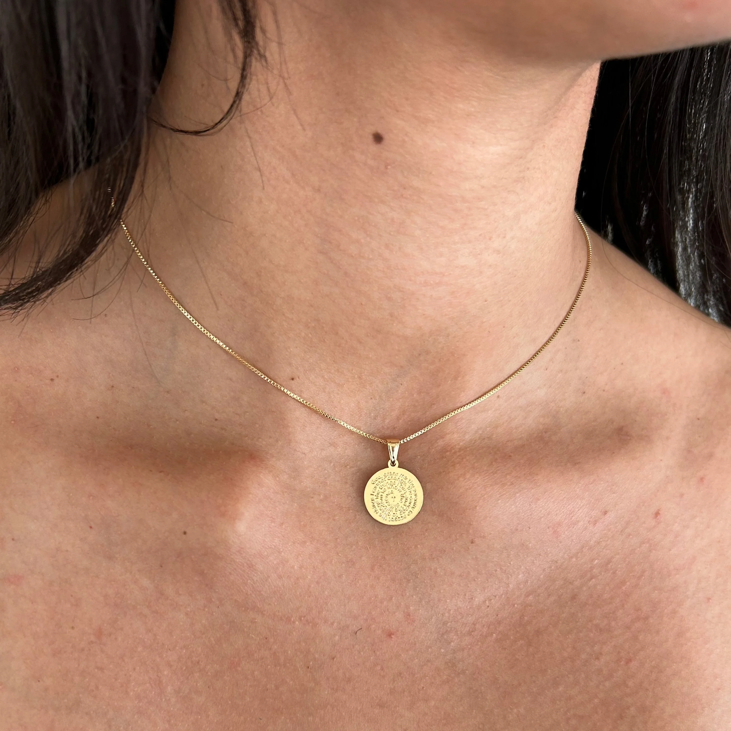 Prayer de Serenity Necklace