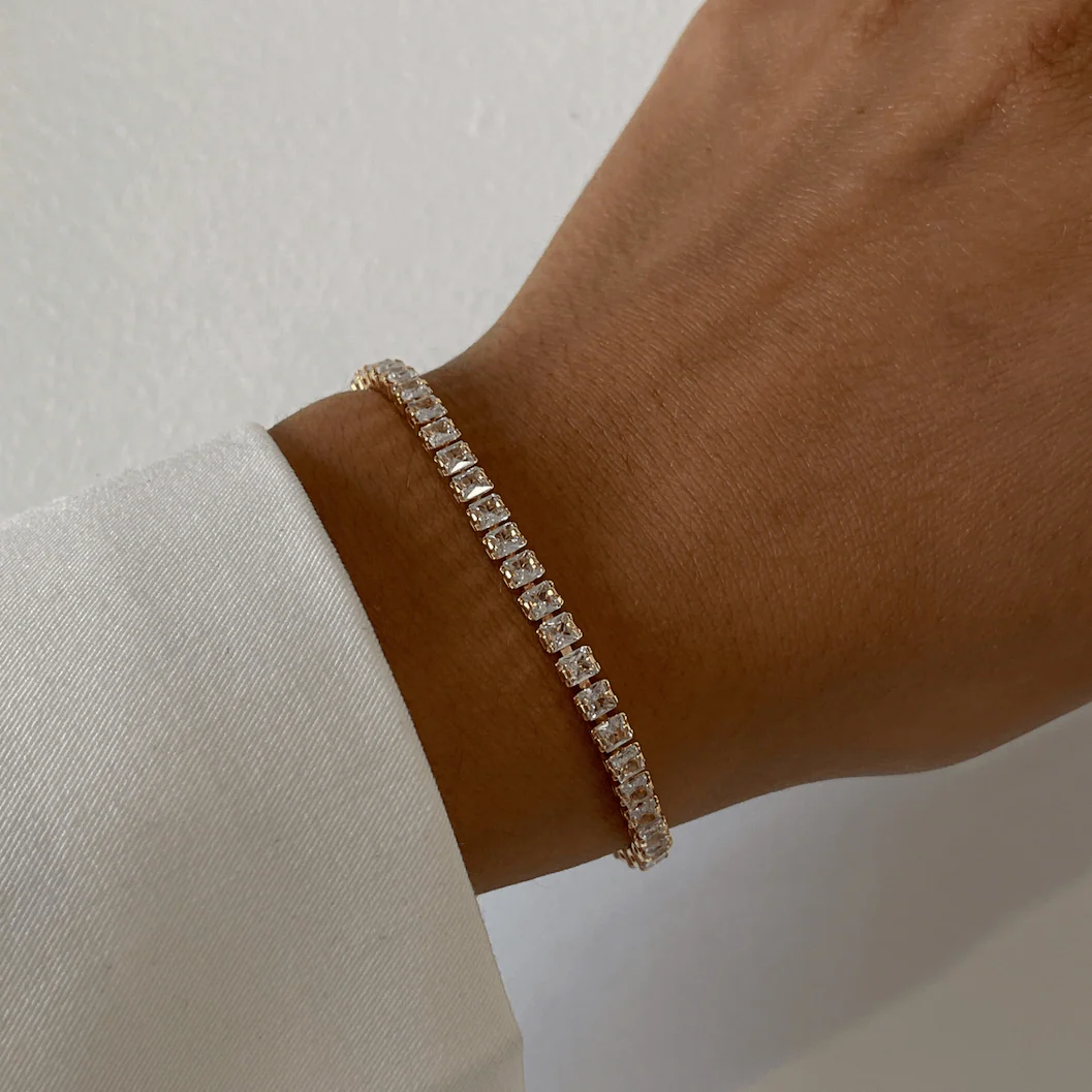 Amelle CZ Tennis Bracelet