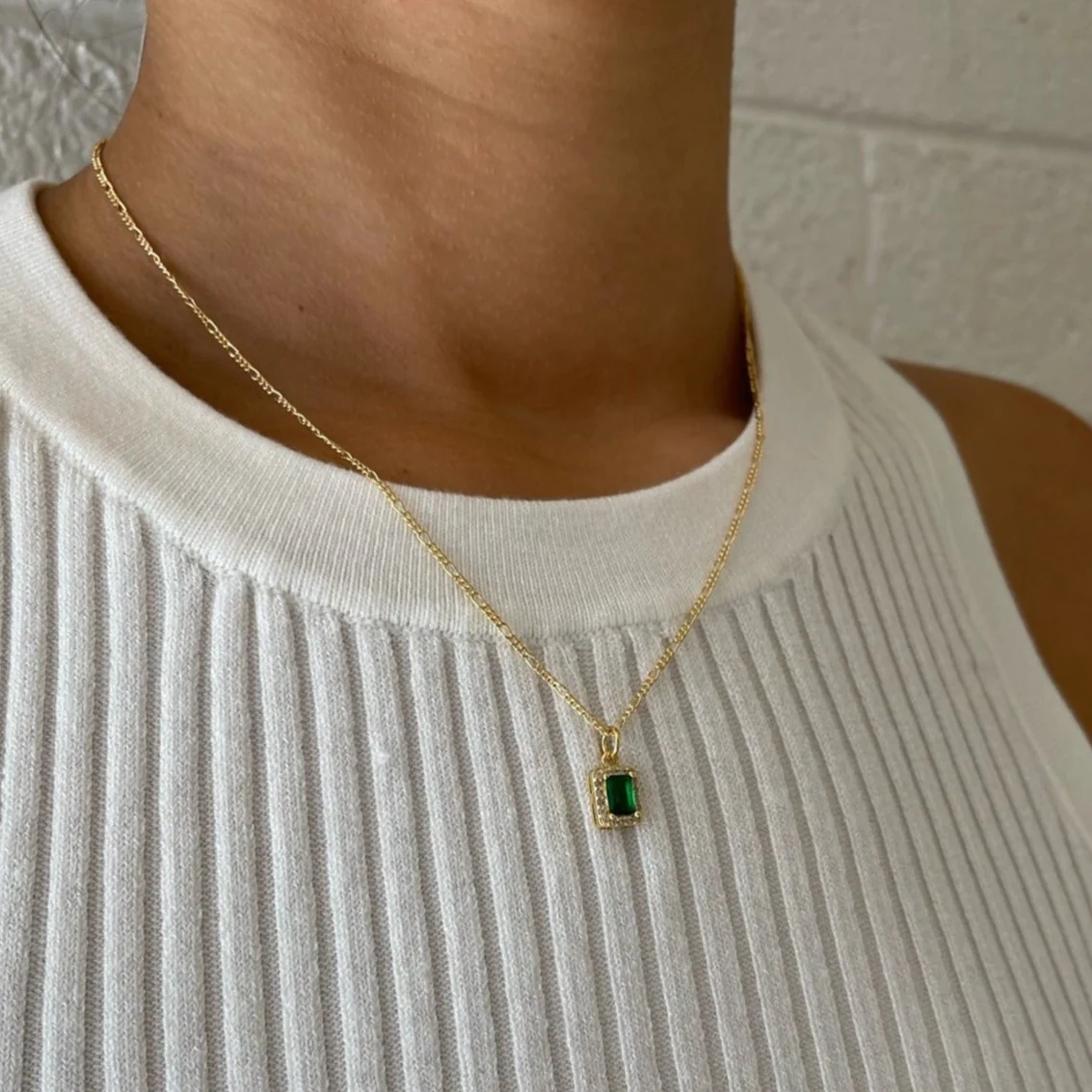 5th Ave Dainty Gold Necklace