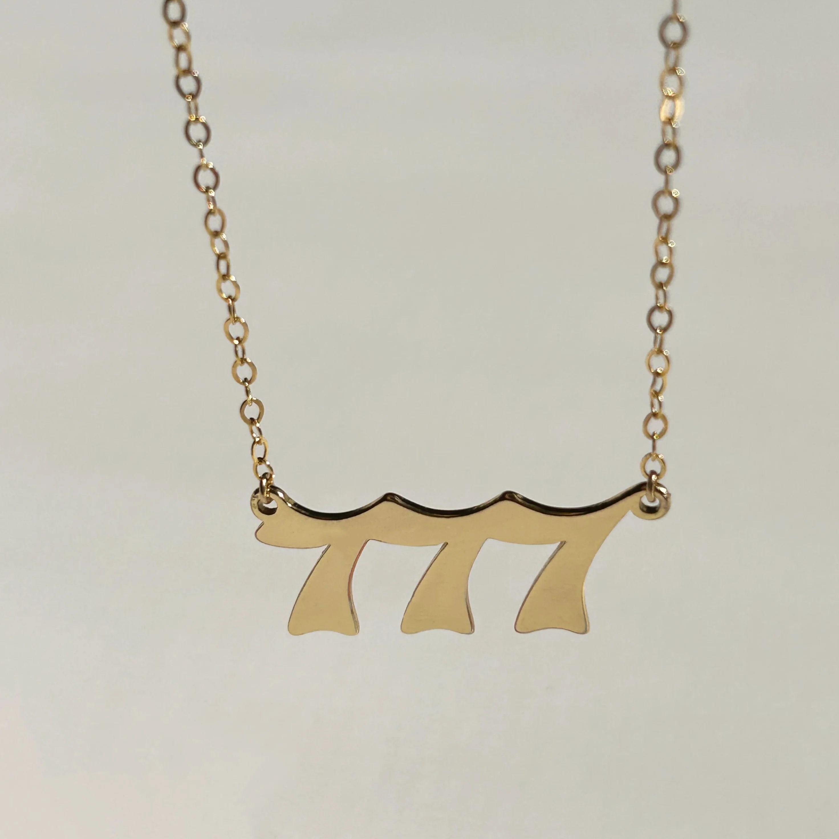Spiritual Feels Angel Number Necklace