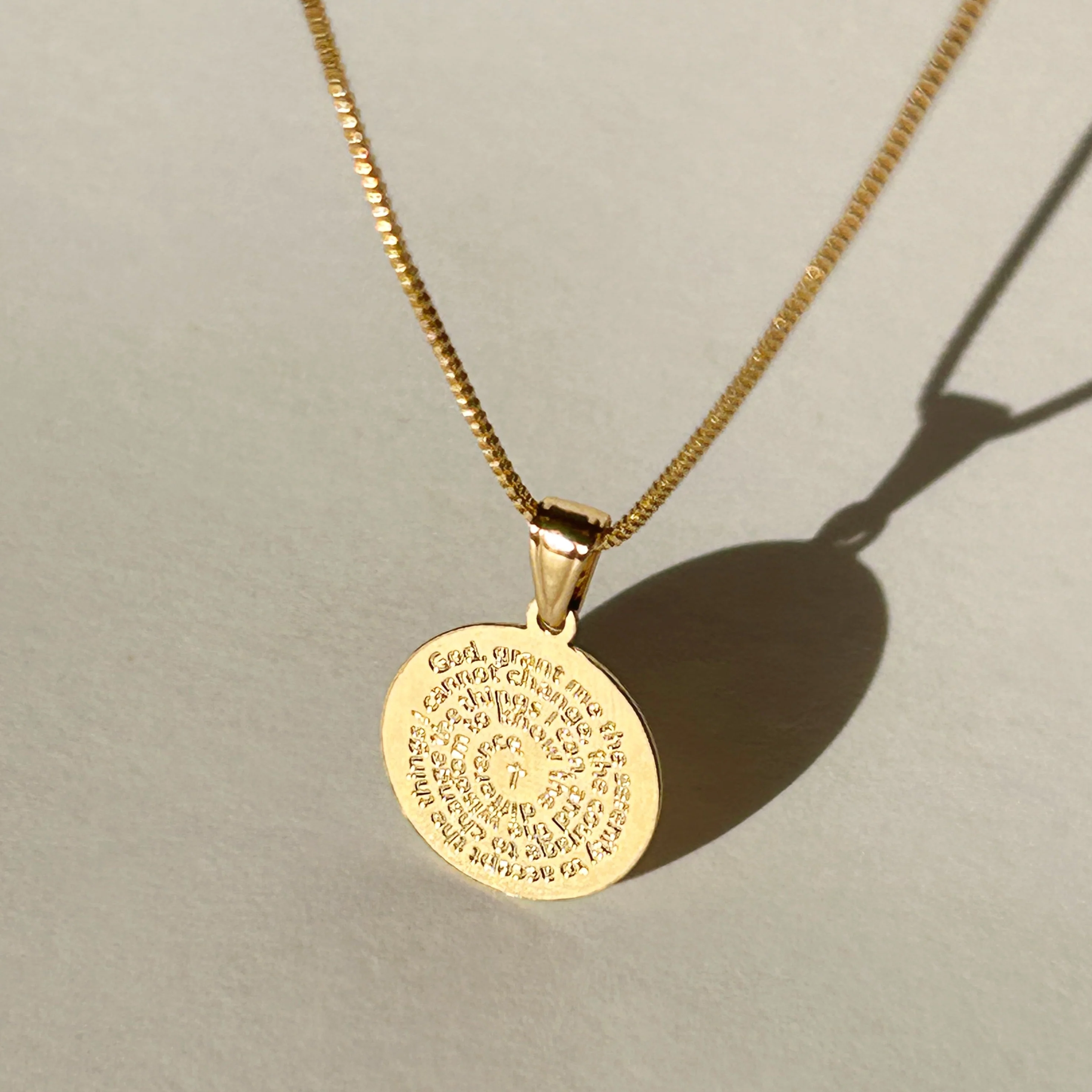 Prayer de Serenity Necklace