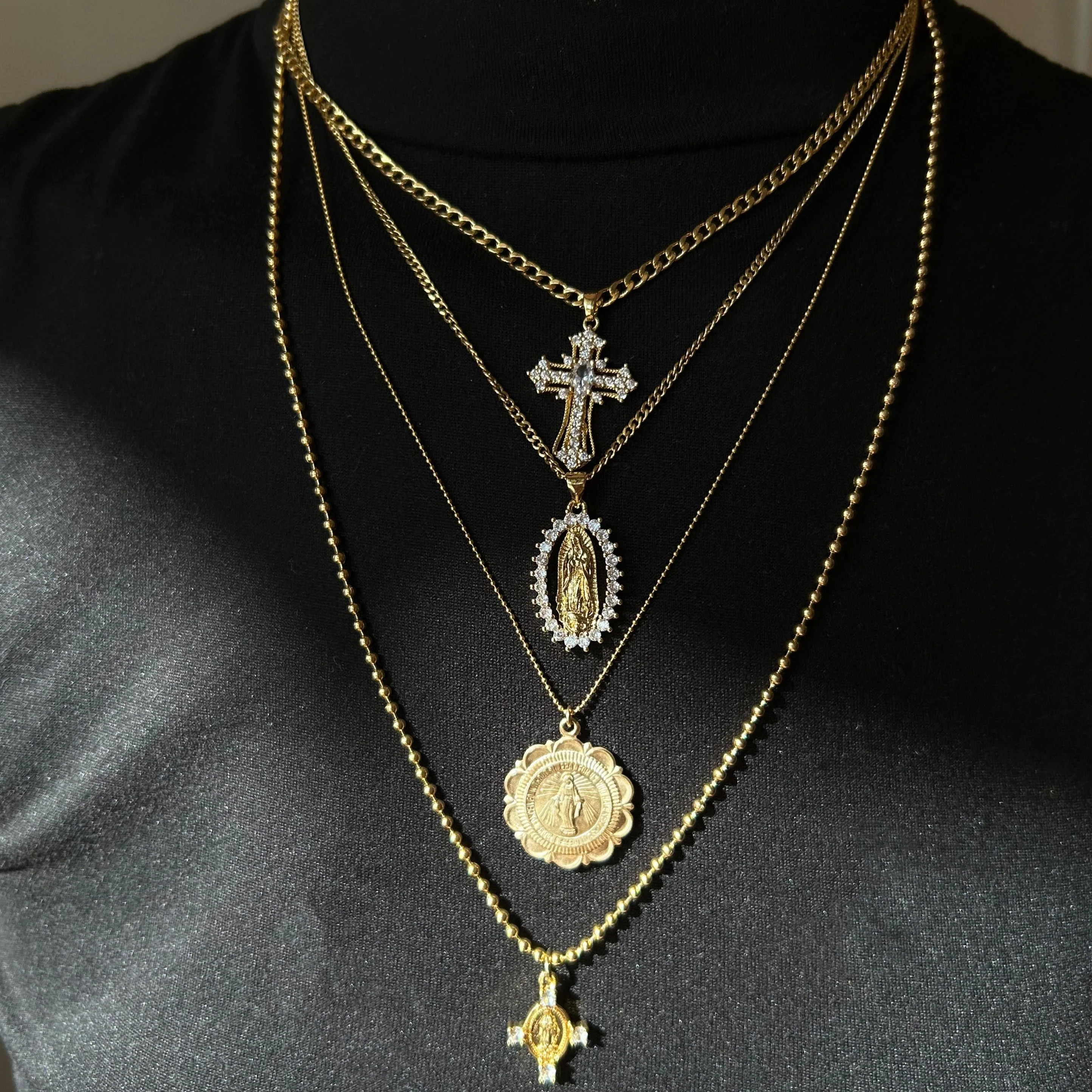Empowered Mother Mary Necklace
