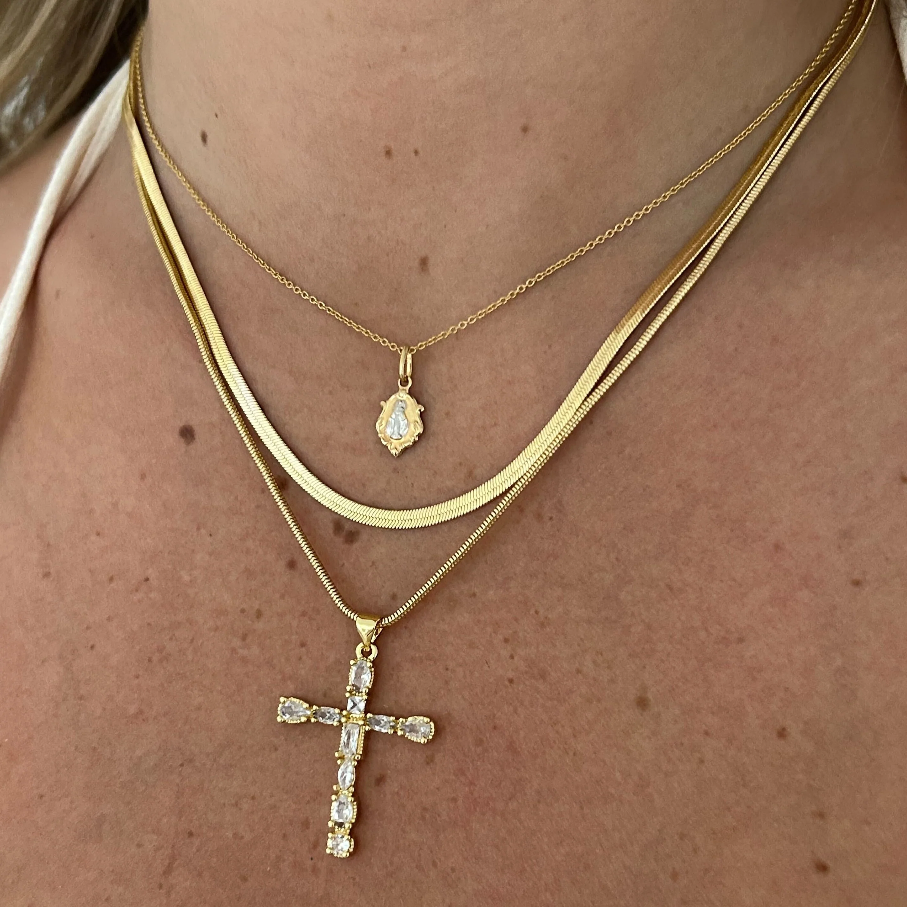 La Sagrada CZ Necklace