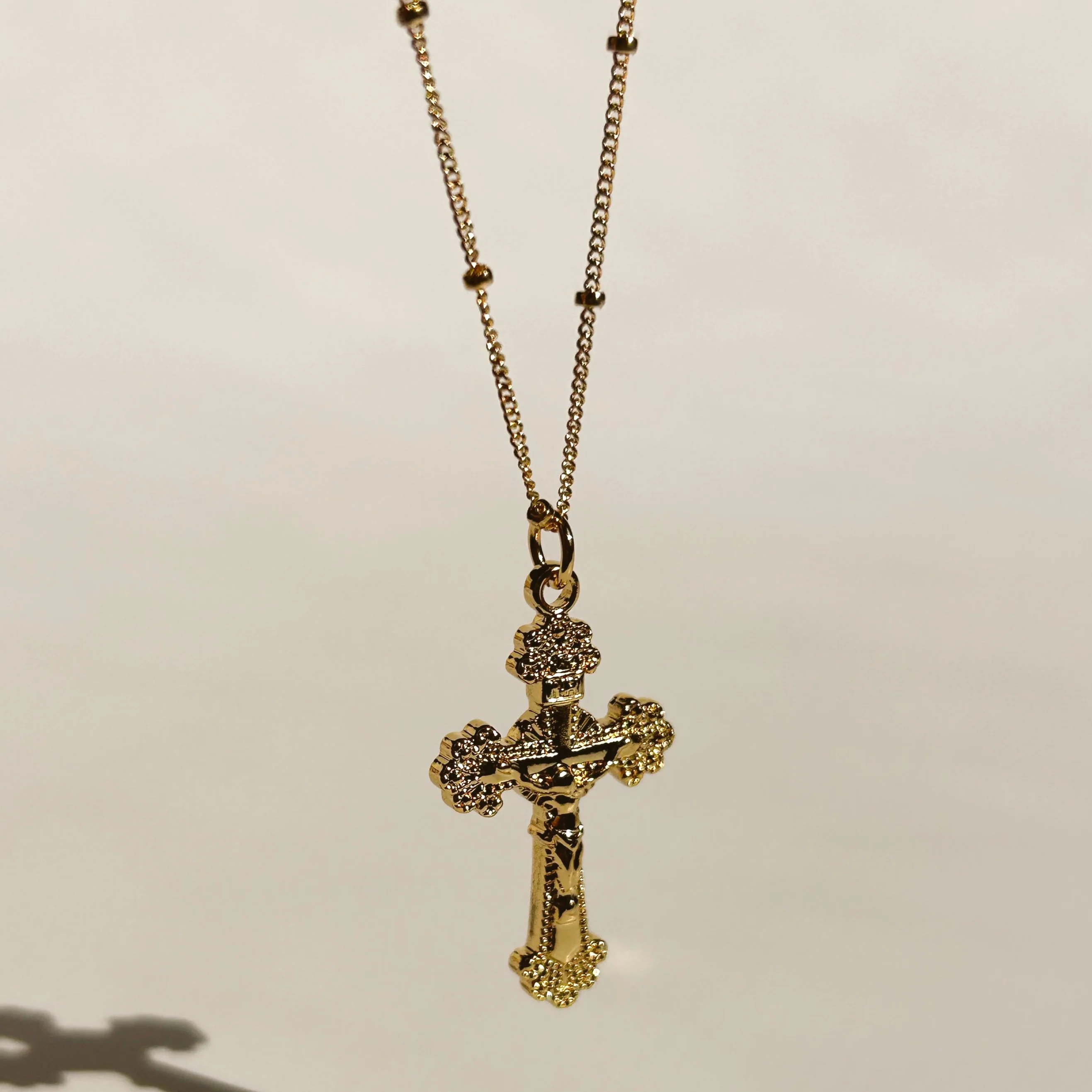 Divine Renaissance Cross Necklace
