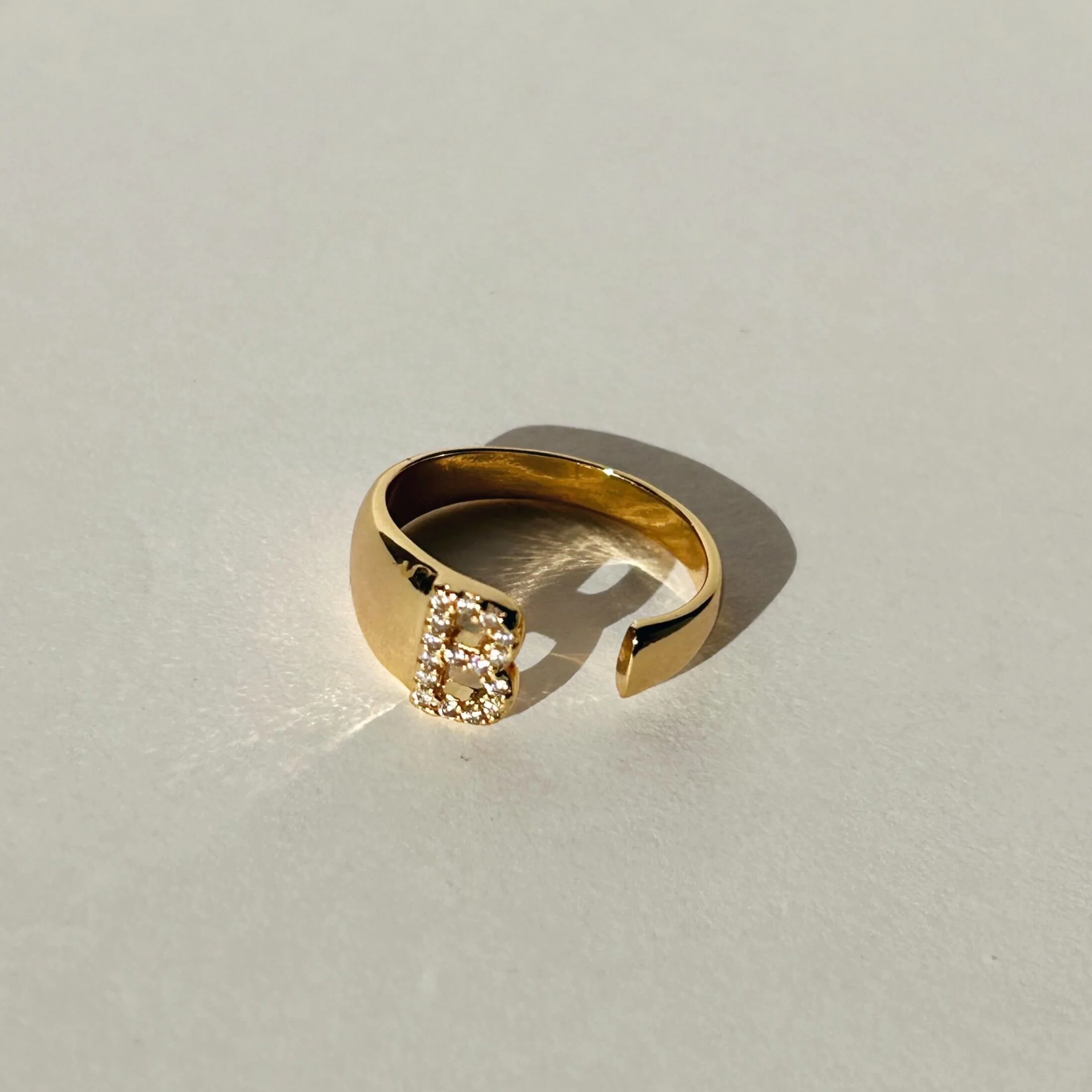 Initial CZ Ring